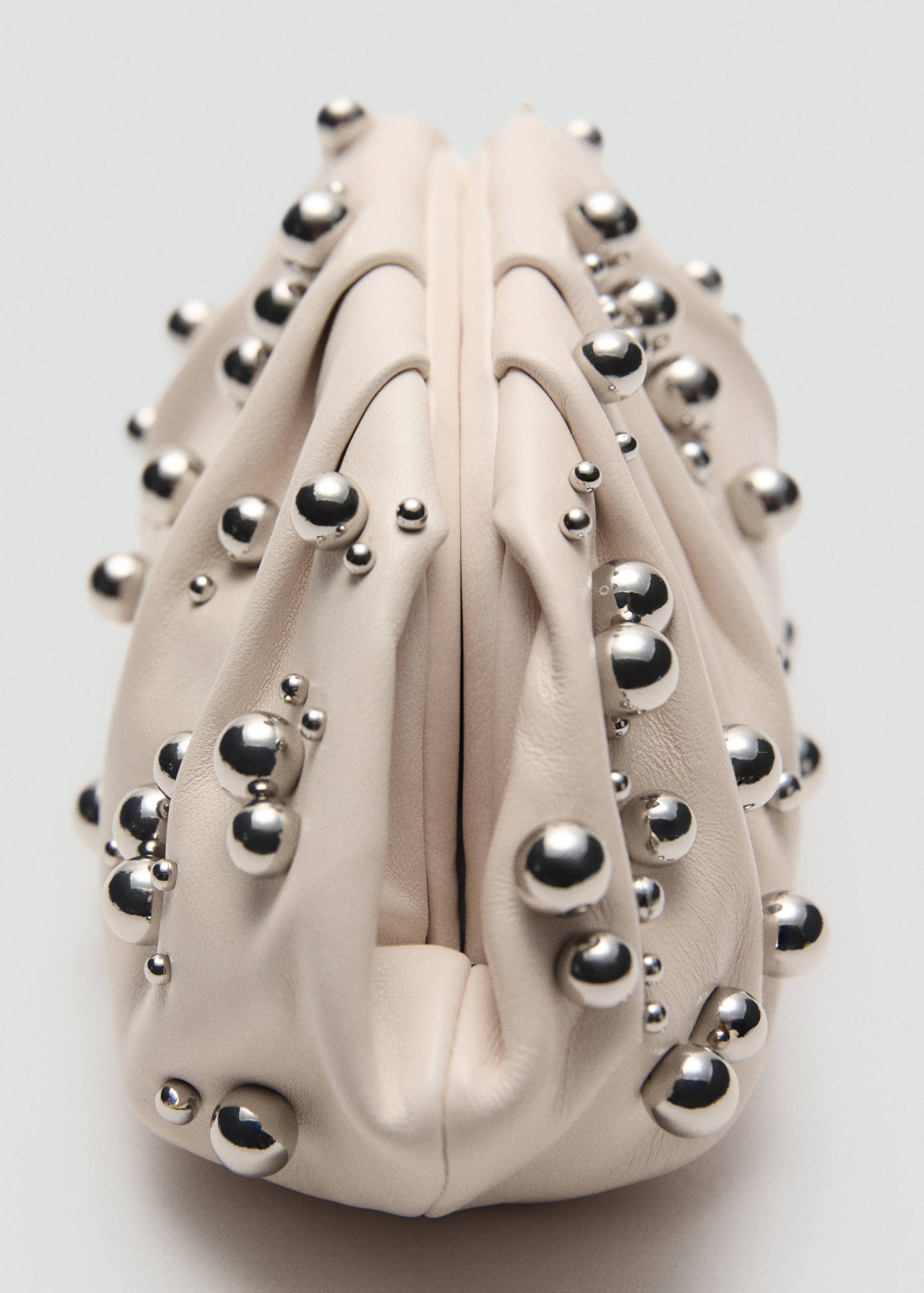 Leather handbag with ball detail - Details of the article 1