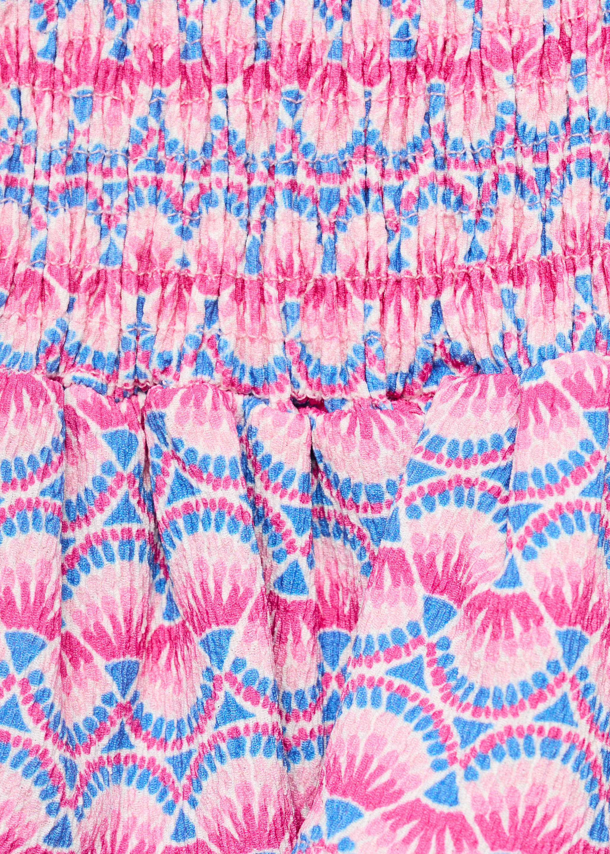Printed skirt with ruffles - Details of the article 8