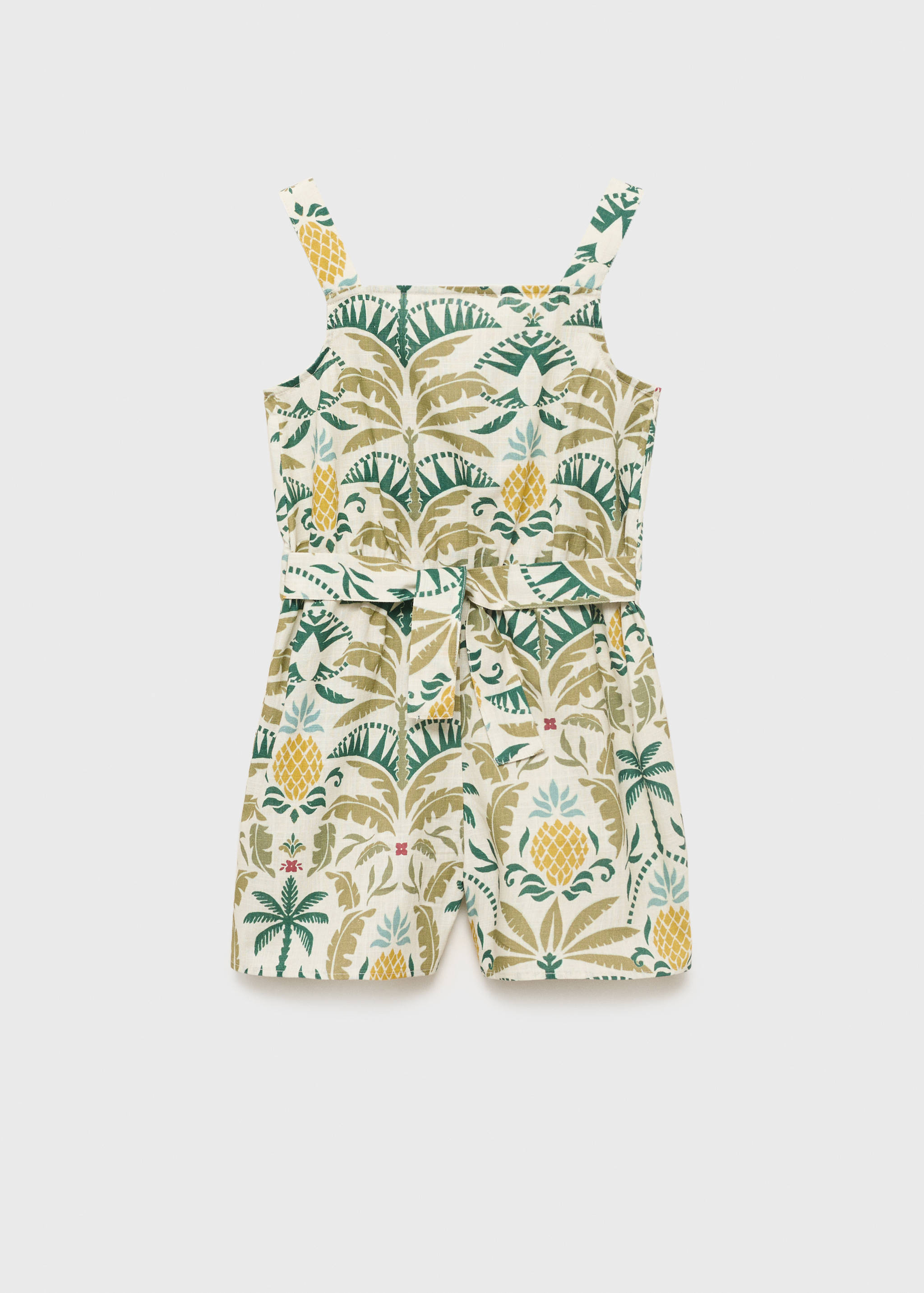 Tropical print jumpsuit - Article without model