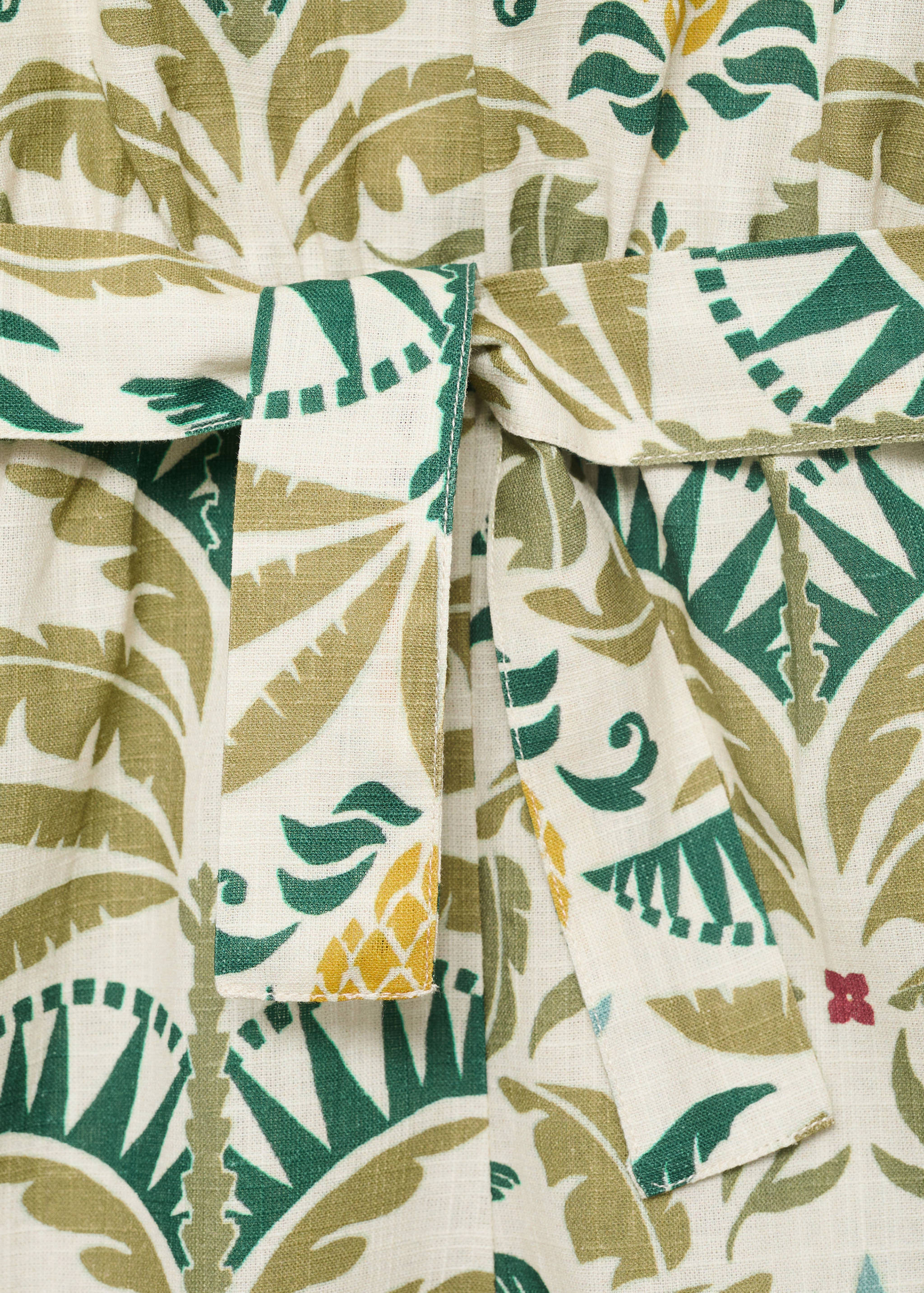 Tropical print jumpsuit - Details of the article 8