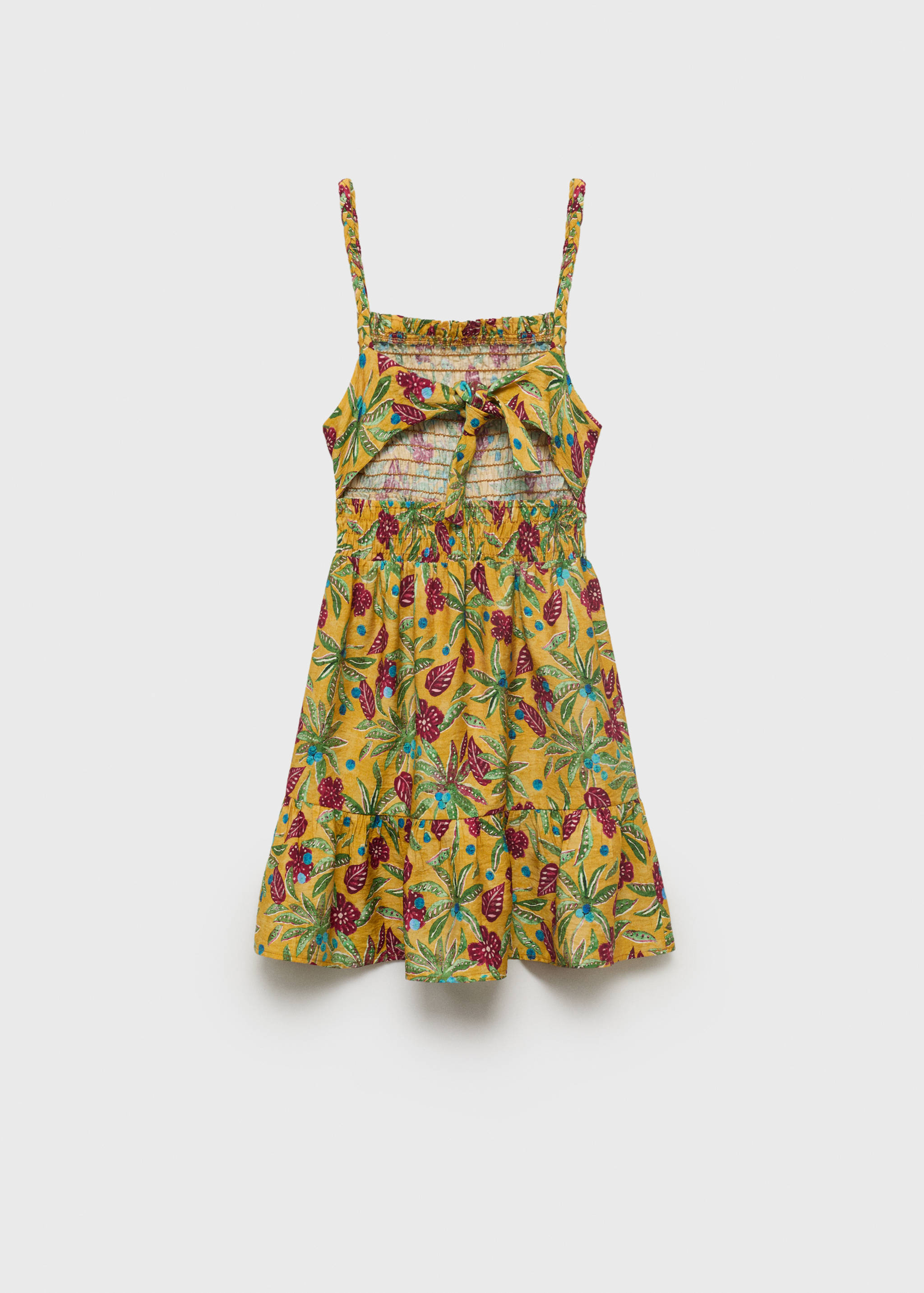 Printed ruched dress - Reverse of the article