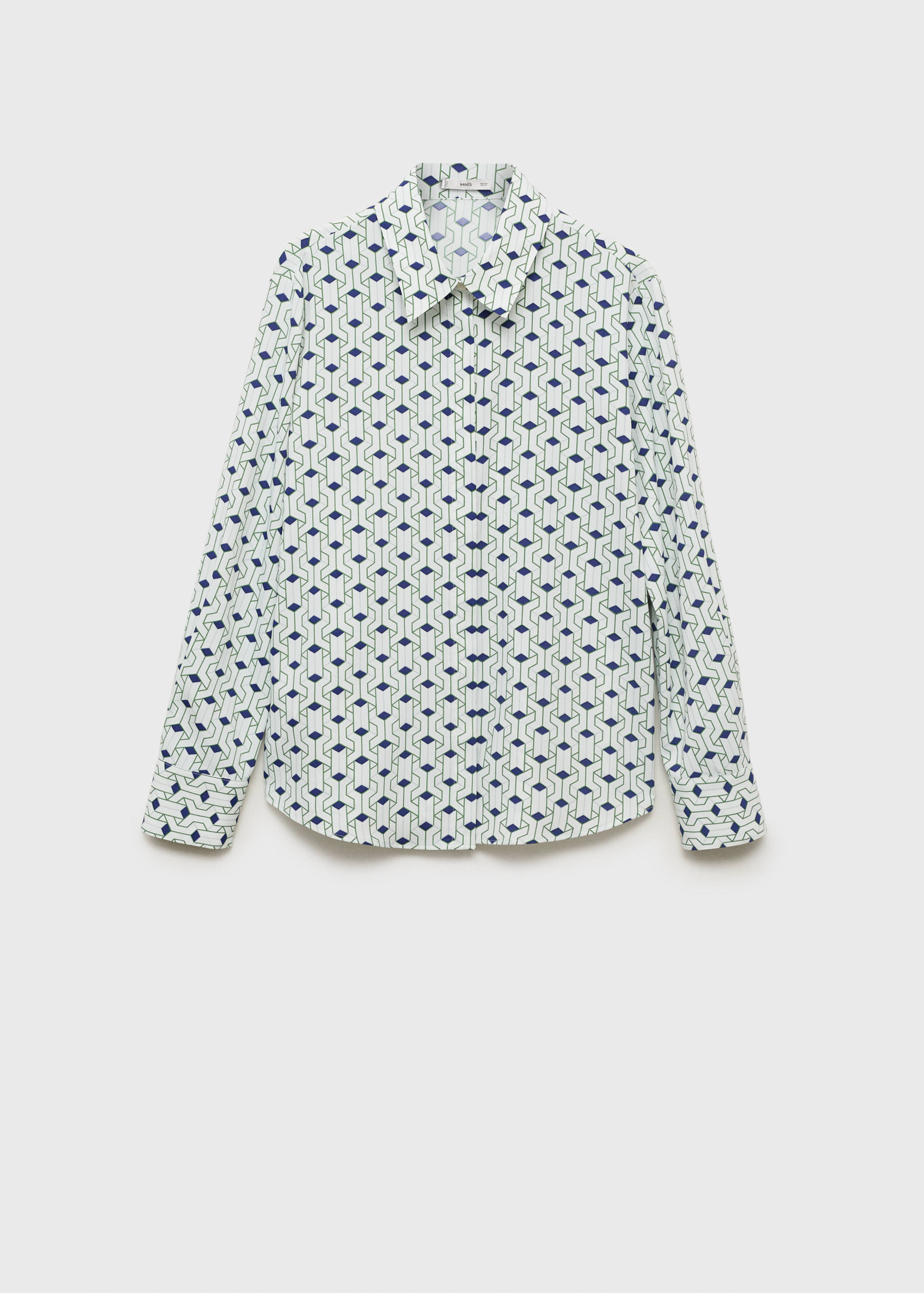 Geometric print shirt - Article without model