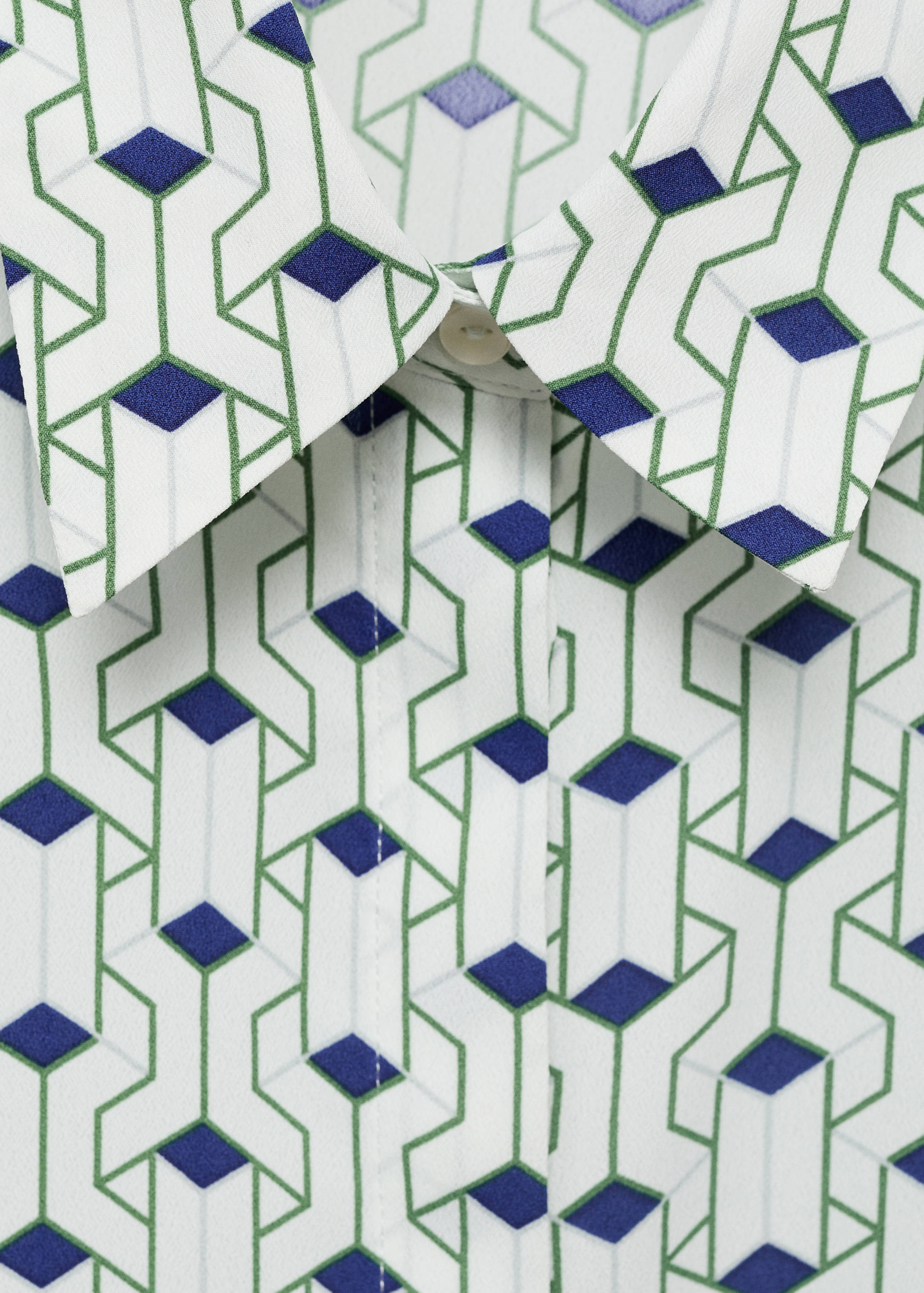 Geometric print shirt - Details of the article 8