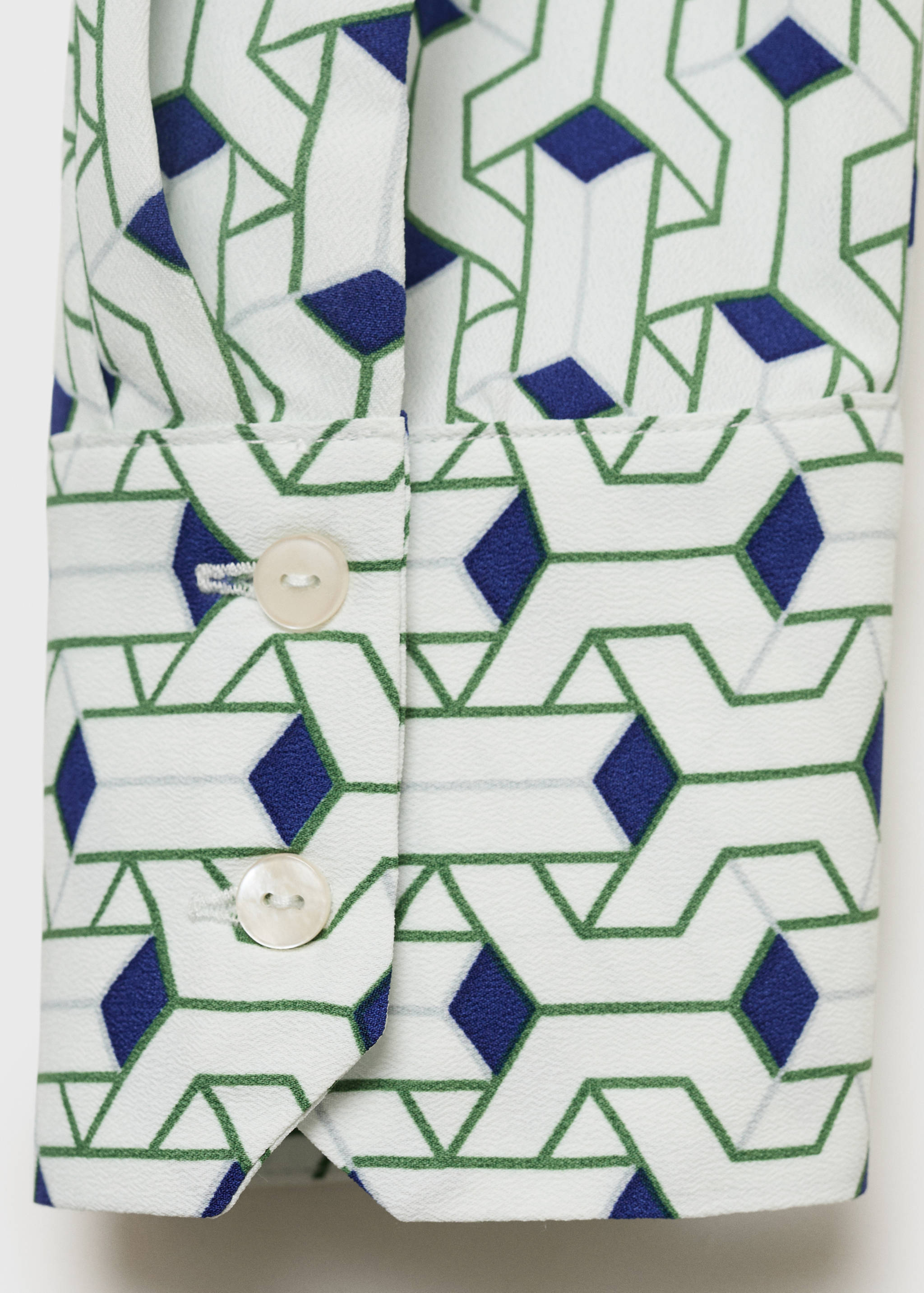 Geometric print shirt - Details of the article 0