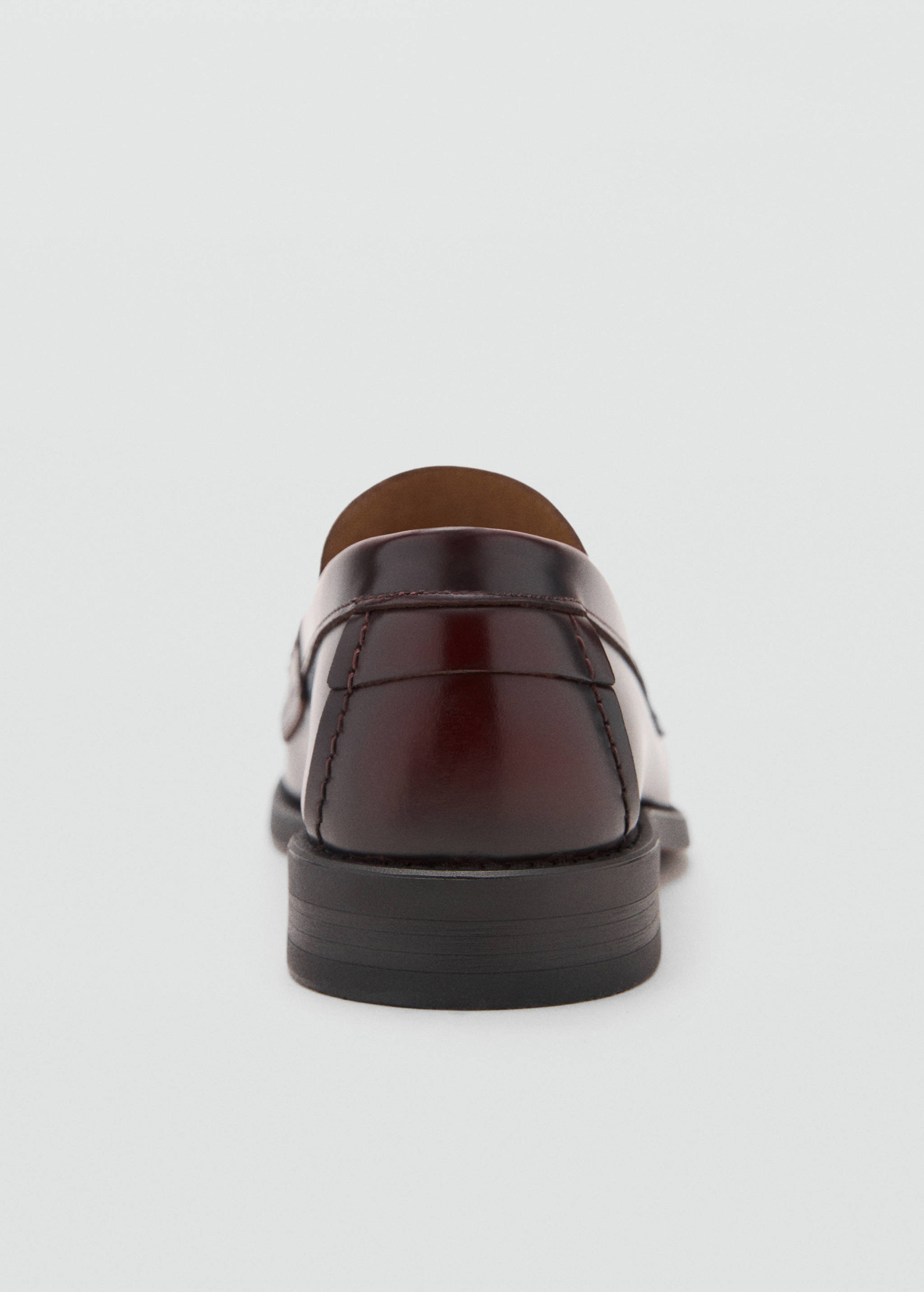 Aged-leather loafers - Details of the article 2
