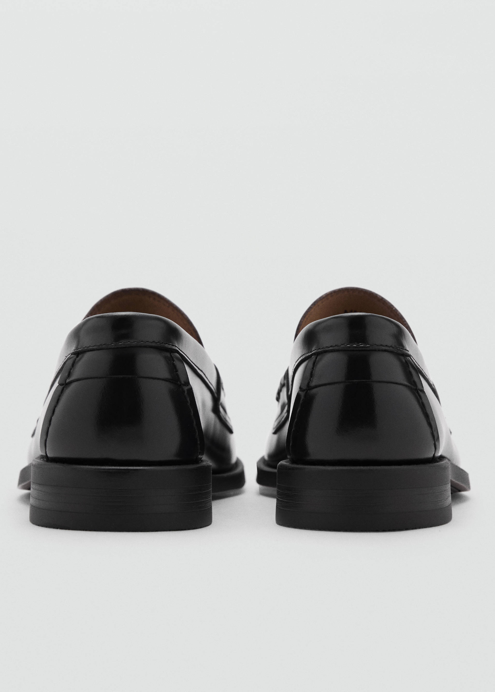 Aged-leather loafers - Details of the article 1