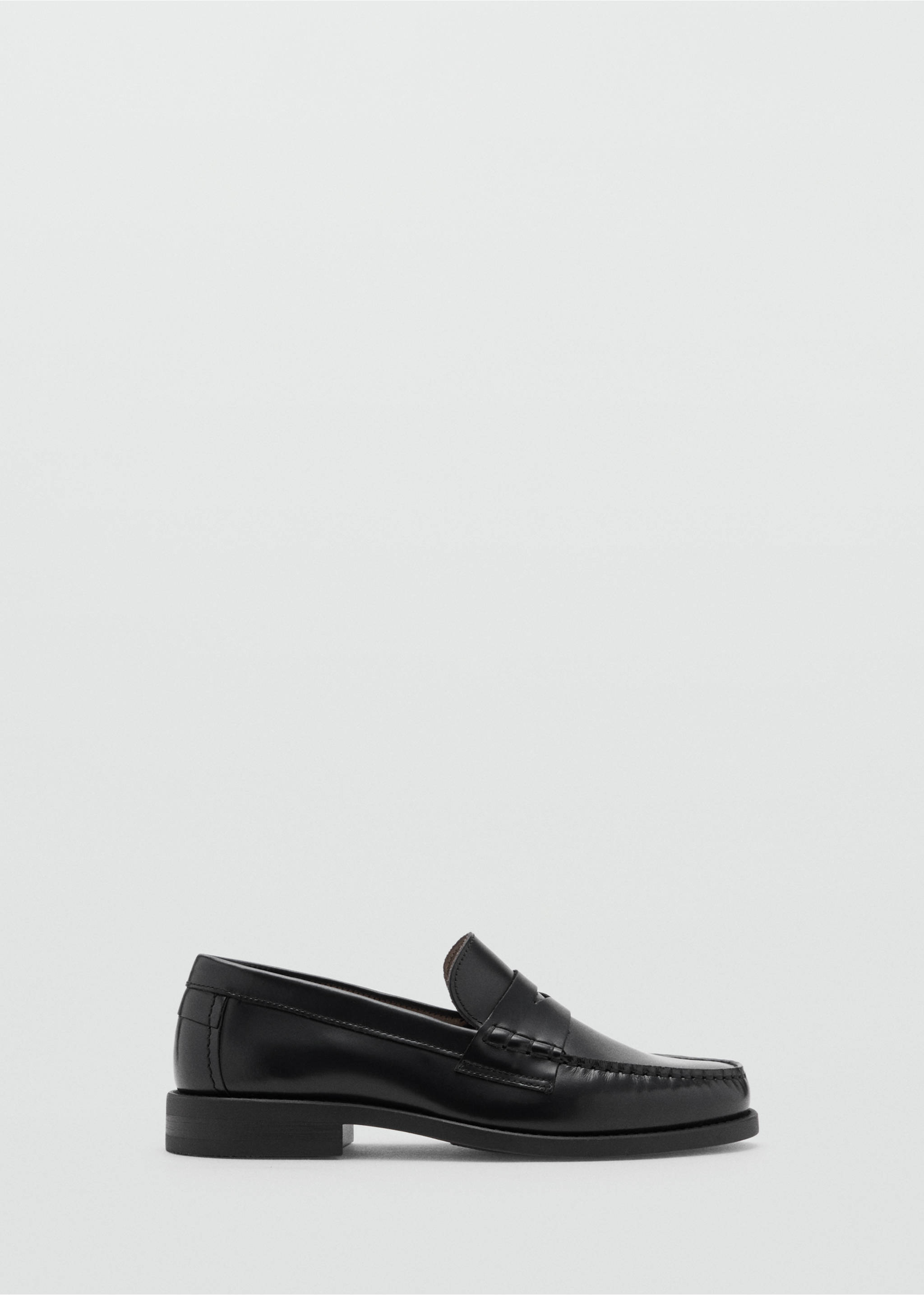 Mocasín antifaz piel antic - Artículo sin modelo, Negro. Ref: 17051257-00.