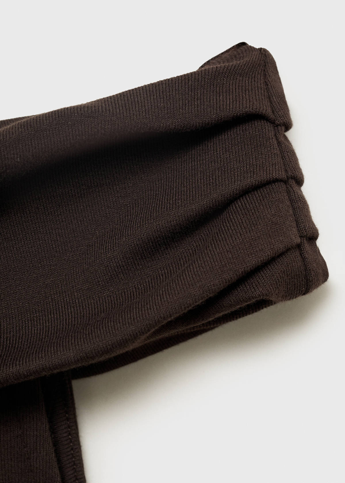 Strapless dress — Brown