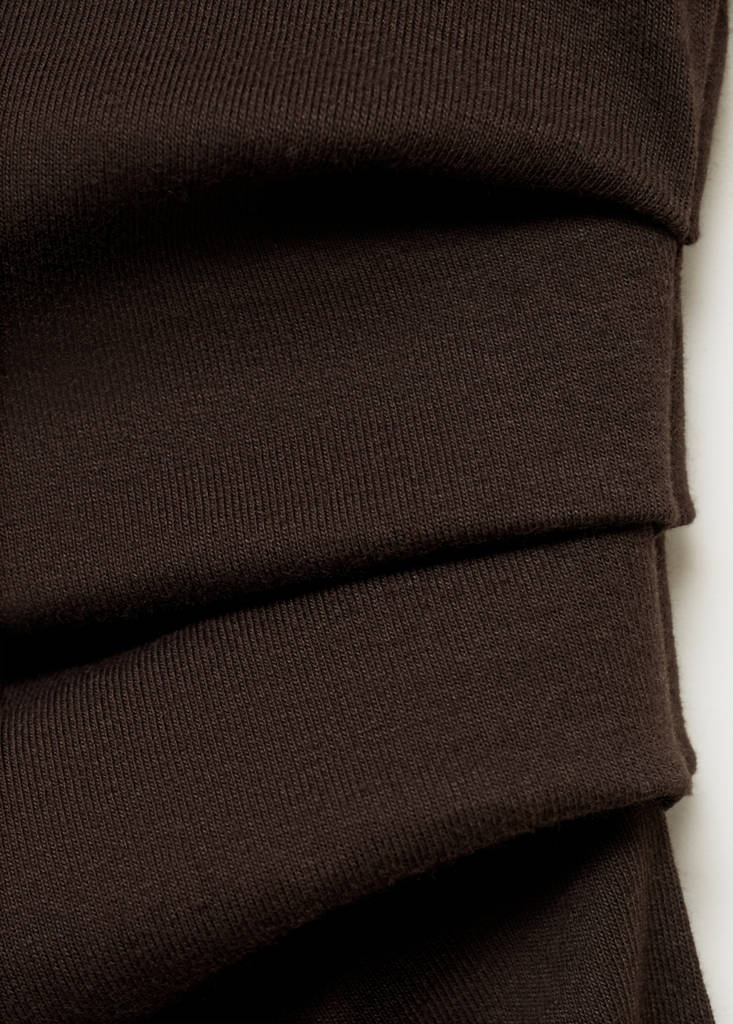 Strapless dress — Brown