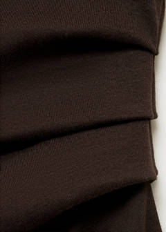 Strapless dress — Brown 8