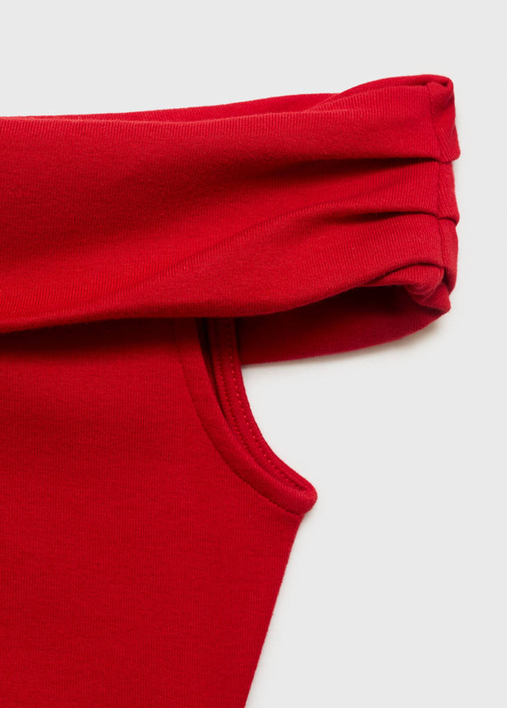 Strapless dress — Red