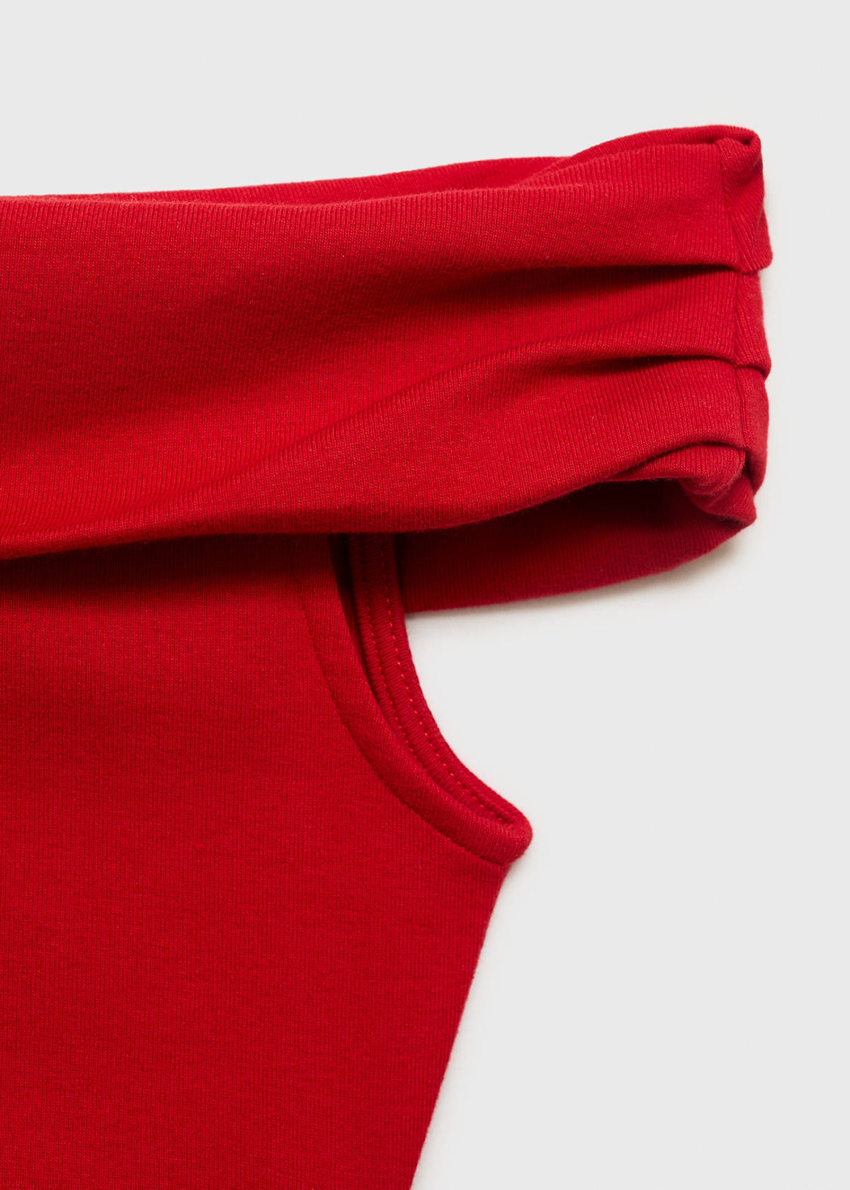 Strapless dress — Red