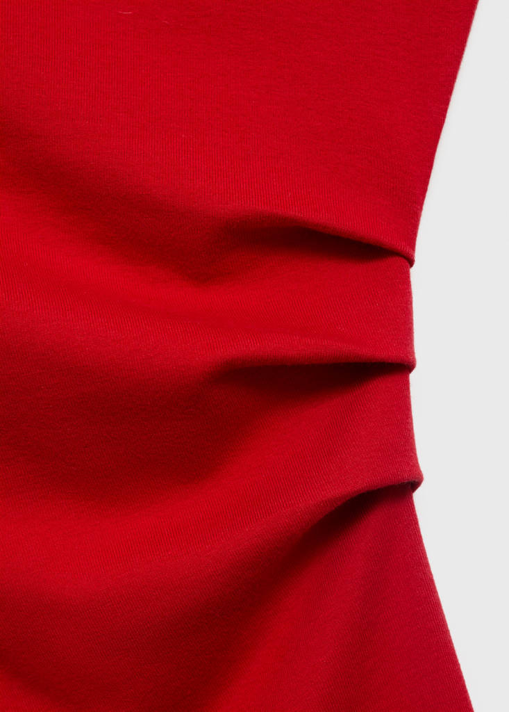 Strapless dress — Red