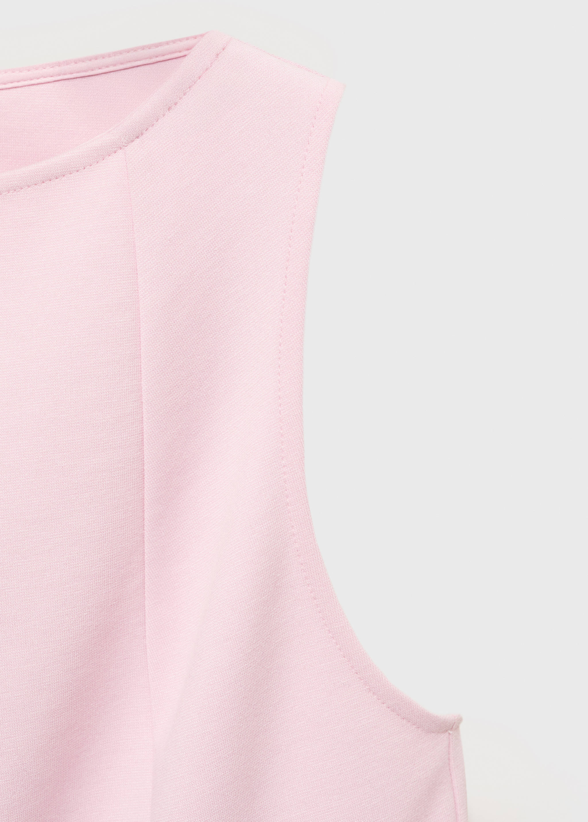 Peplum top with seam detail - Details of the article 8