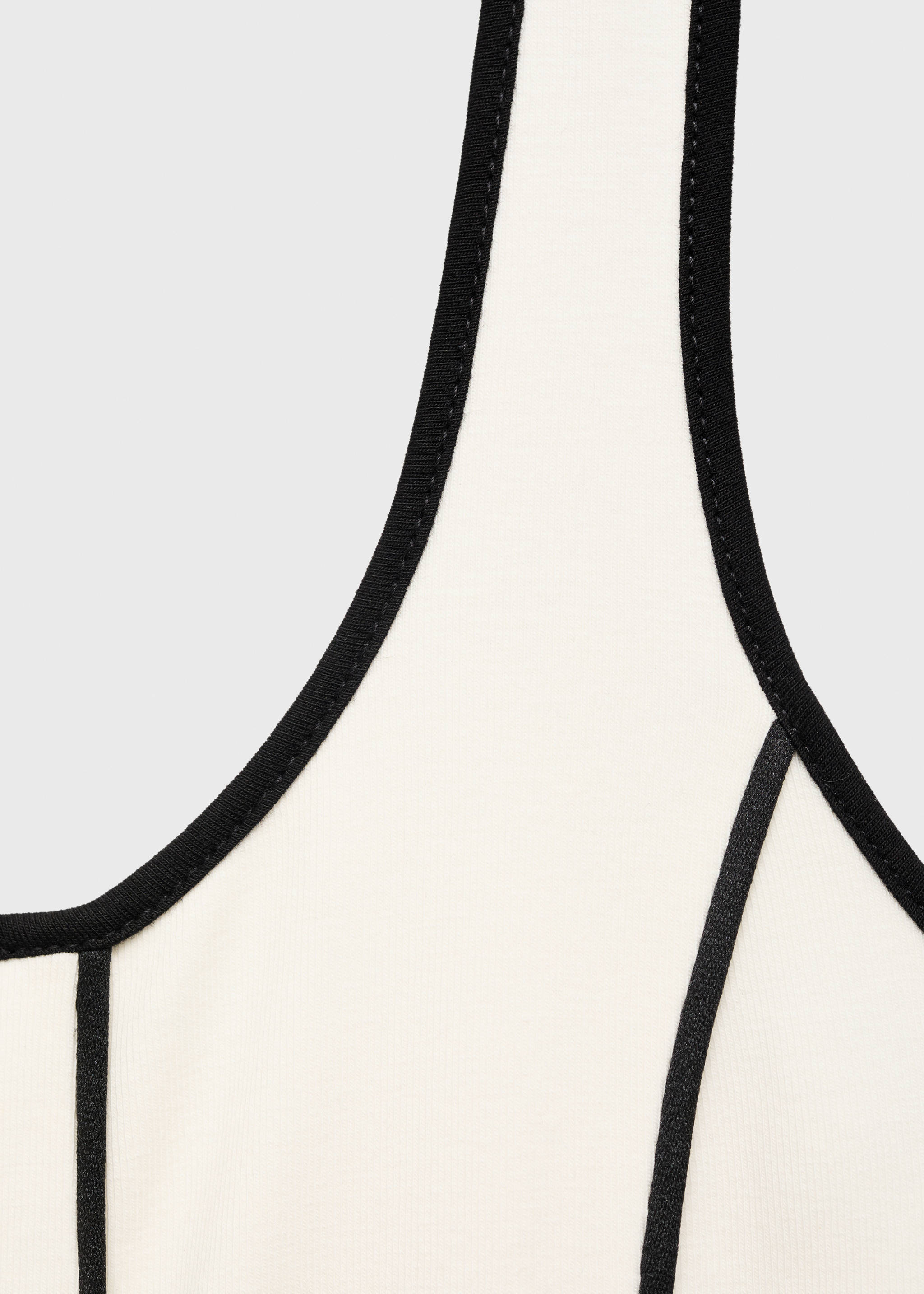 Striped cotton dress - Details of the article 8