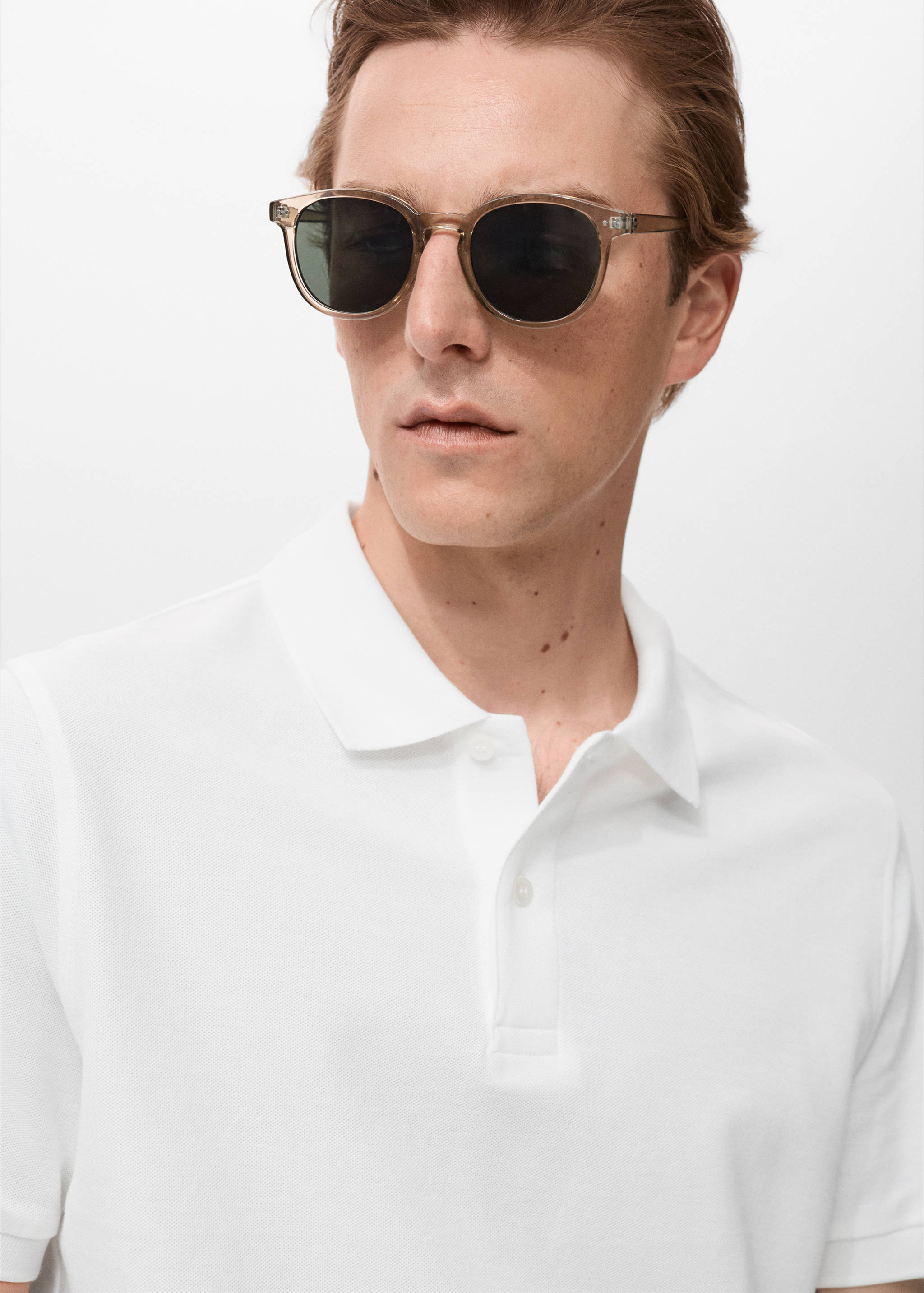 Tenniströja regular fit bomullspiké - Detaljer om artikeln 1