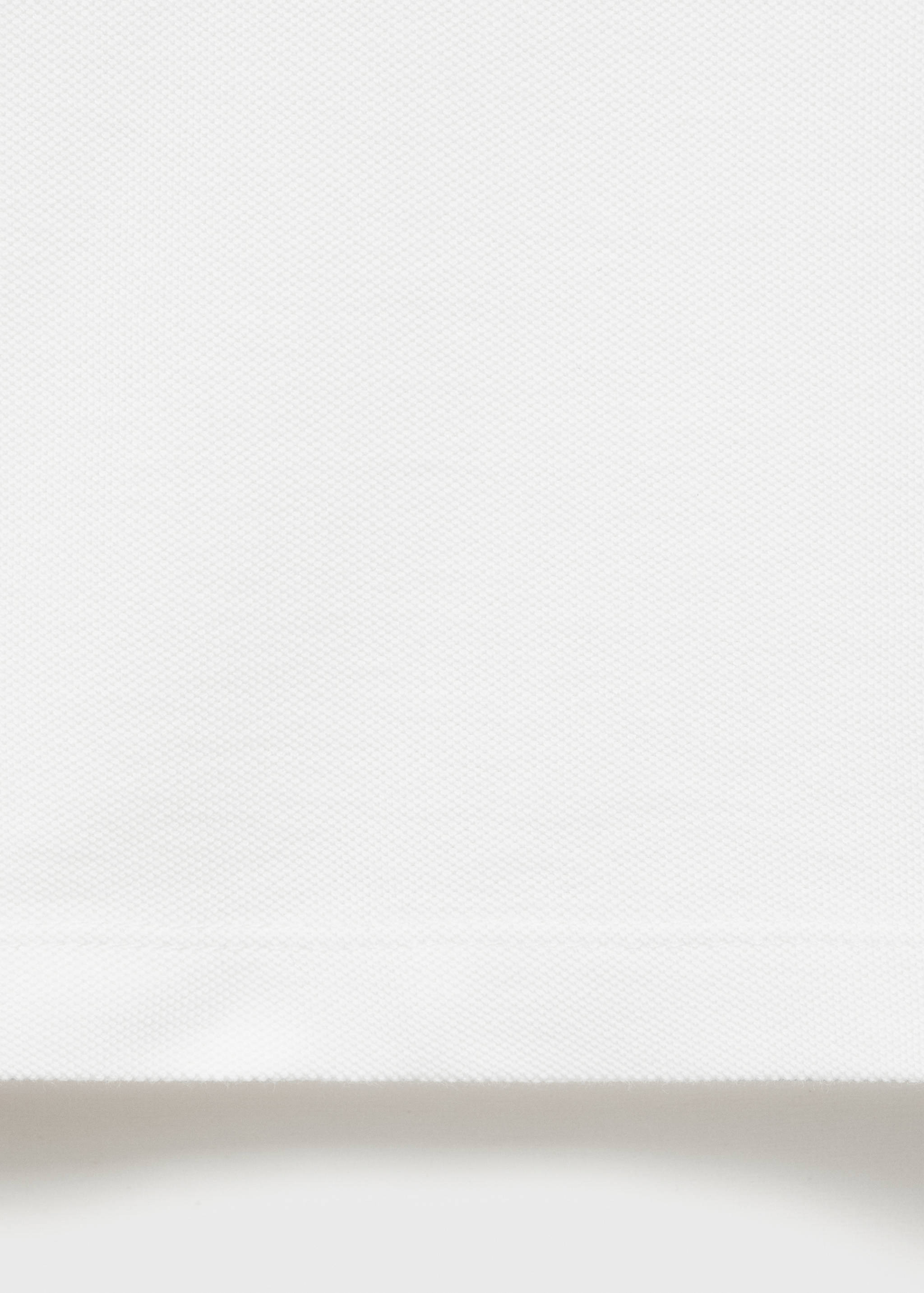 Tenniströja regular fit bomullspiké - Detaljer om artikeln 0