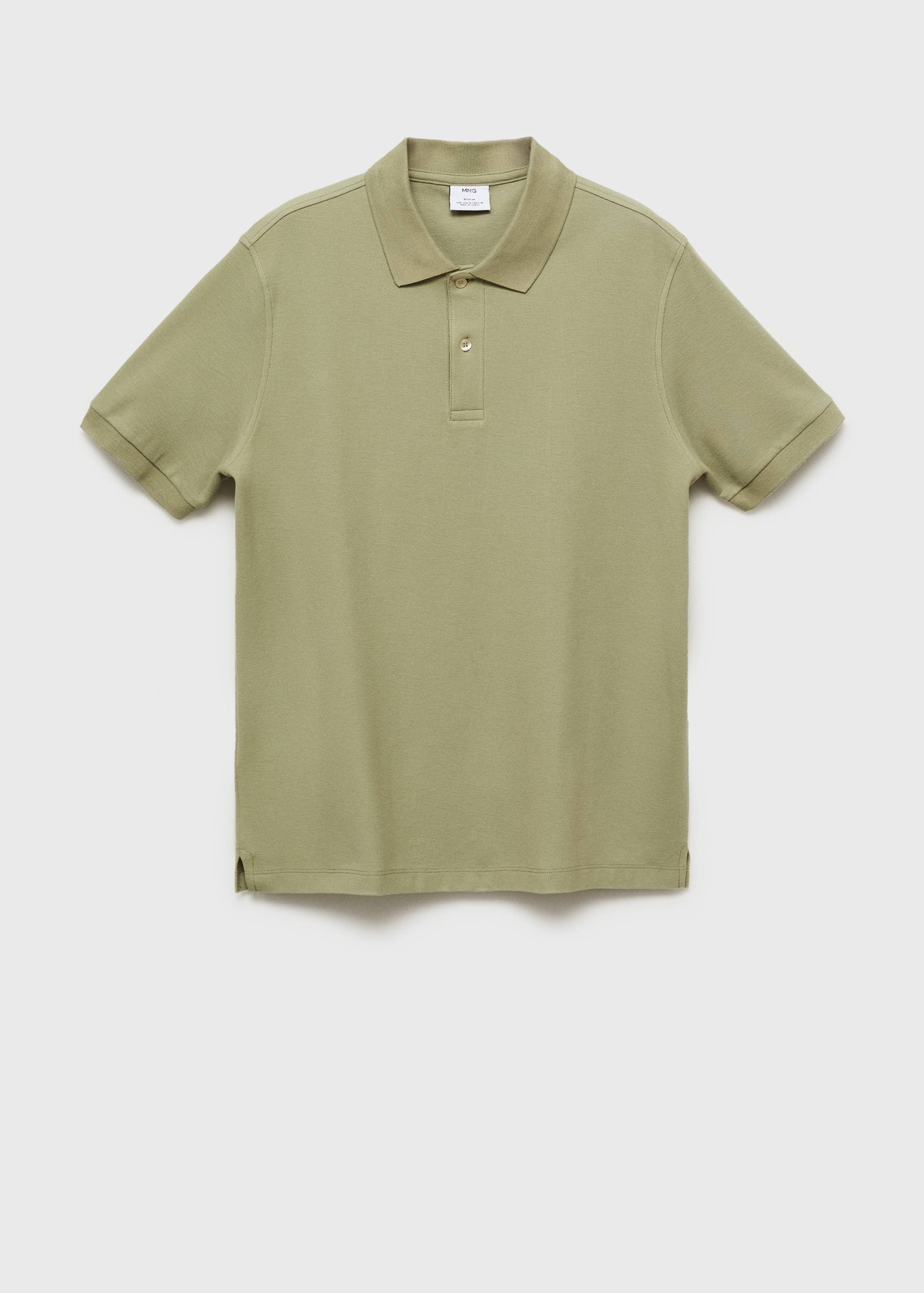 Regular-Fit-Poloshirt aus Baumwoll-Piqué - Artikel ohne Model