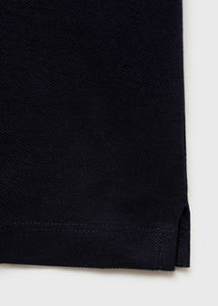 Regular-fit cotton piqué polo shirt — Dark Navy 8