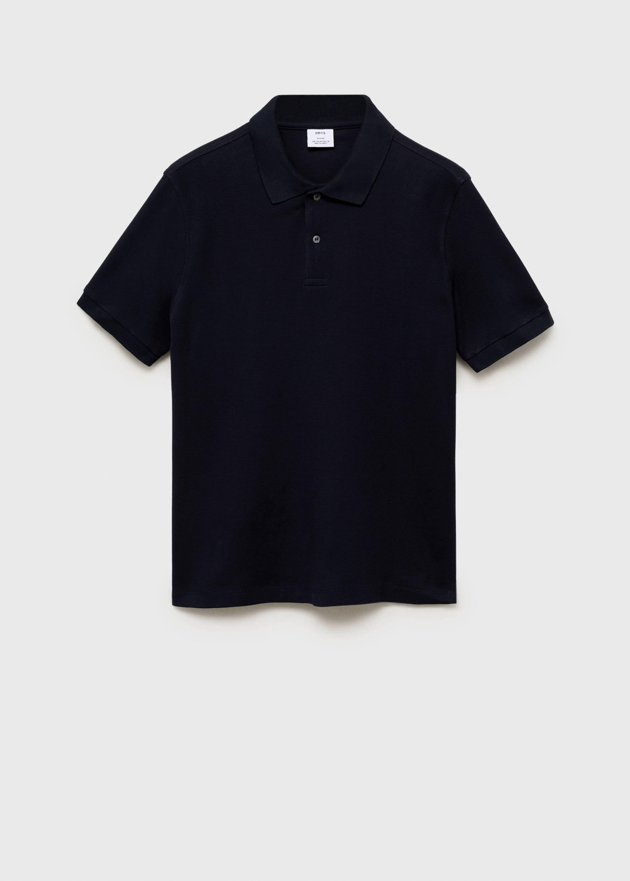 Polo regular fit algodón piqué - Artículo sin modelo