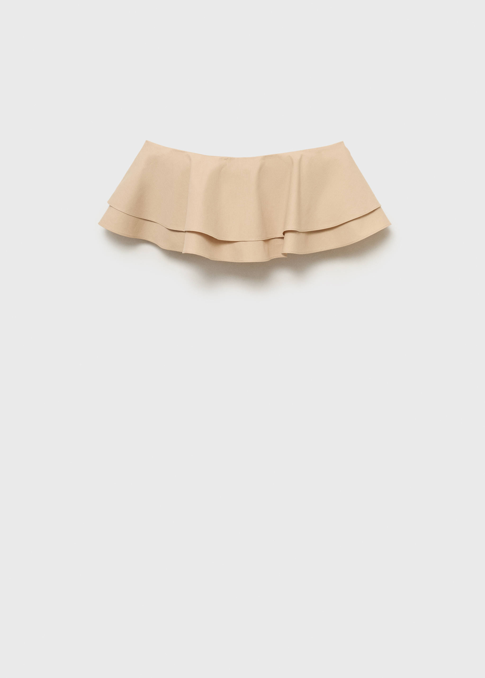 Strapless top with ruffles - Article without model