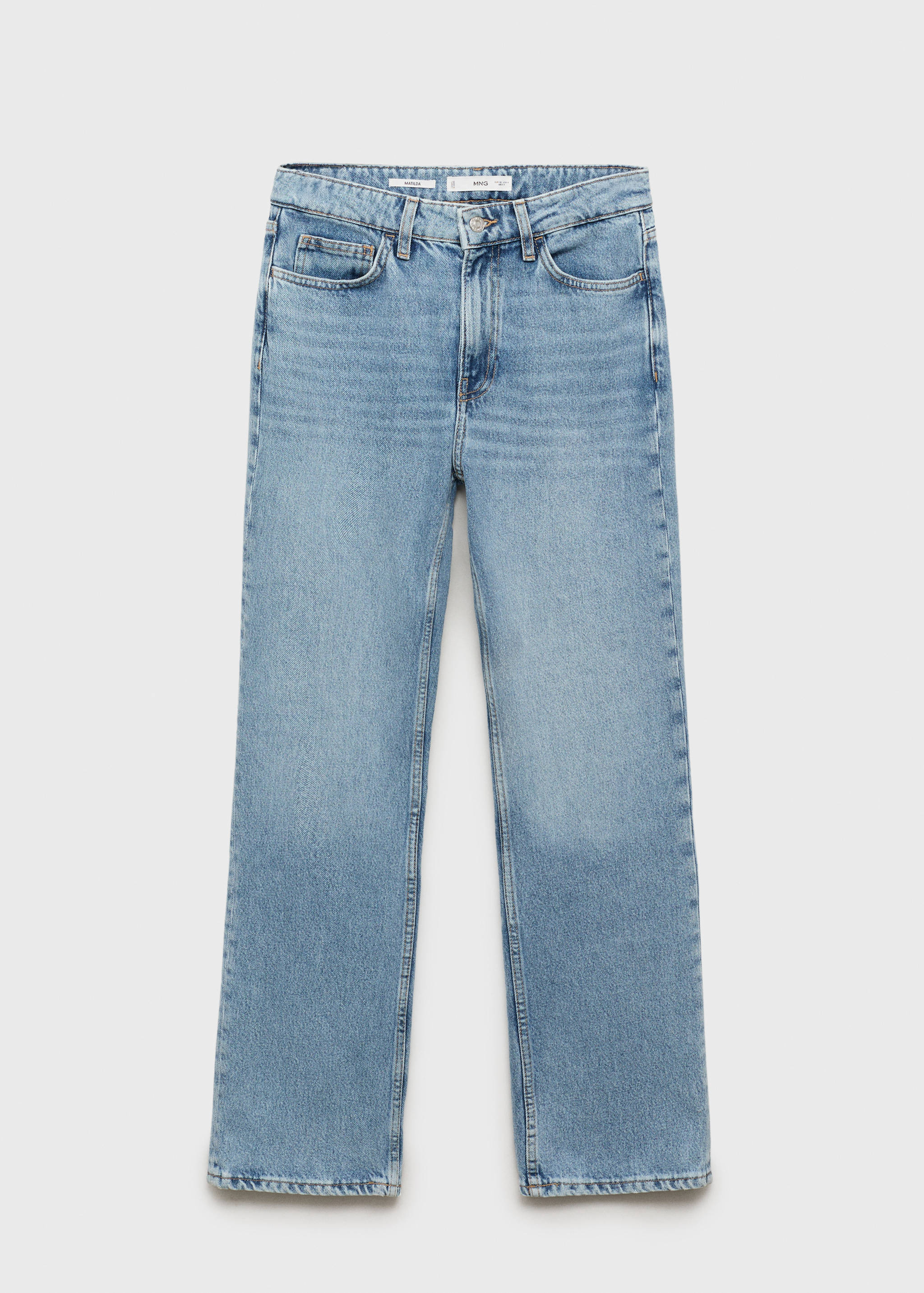 Matilda straight-fit mid-rise jeans - Artikel zonder model