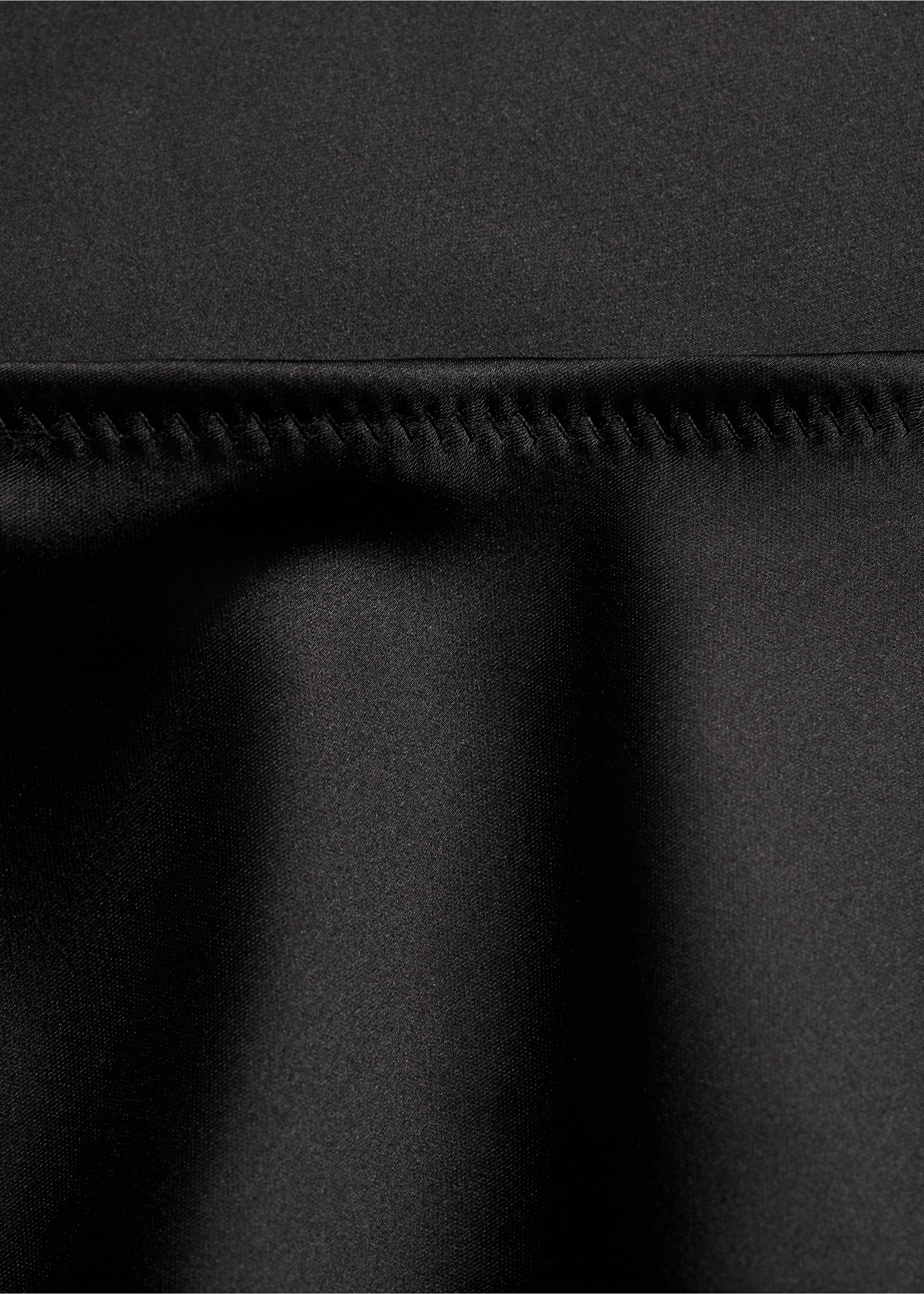 Jupe longue satinée - Détail de l'article 8, Noir. Ref: 17051288-00.