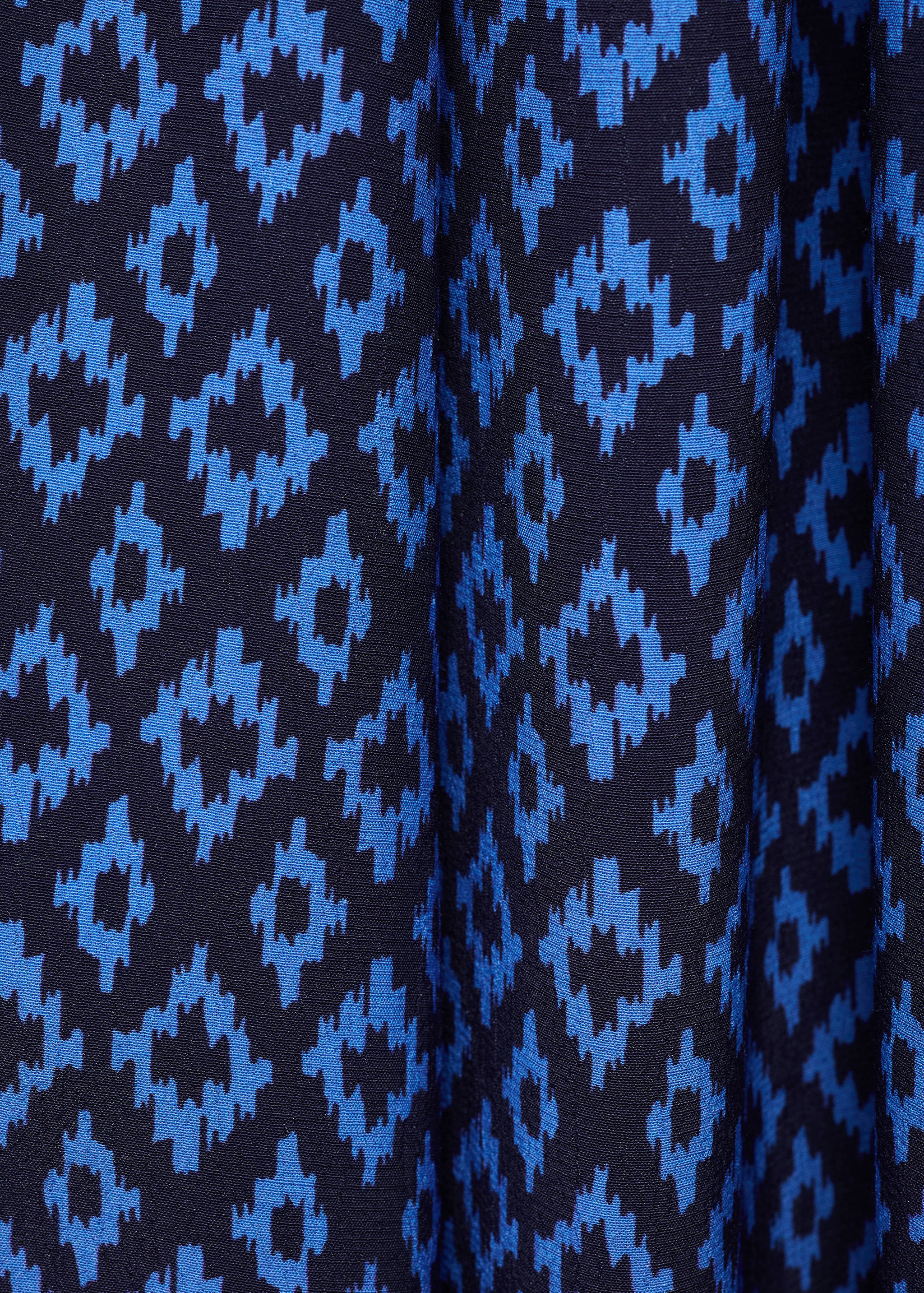 Flowy printed dress - Details of the article 0