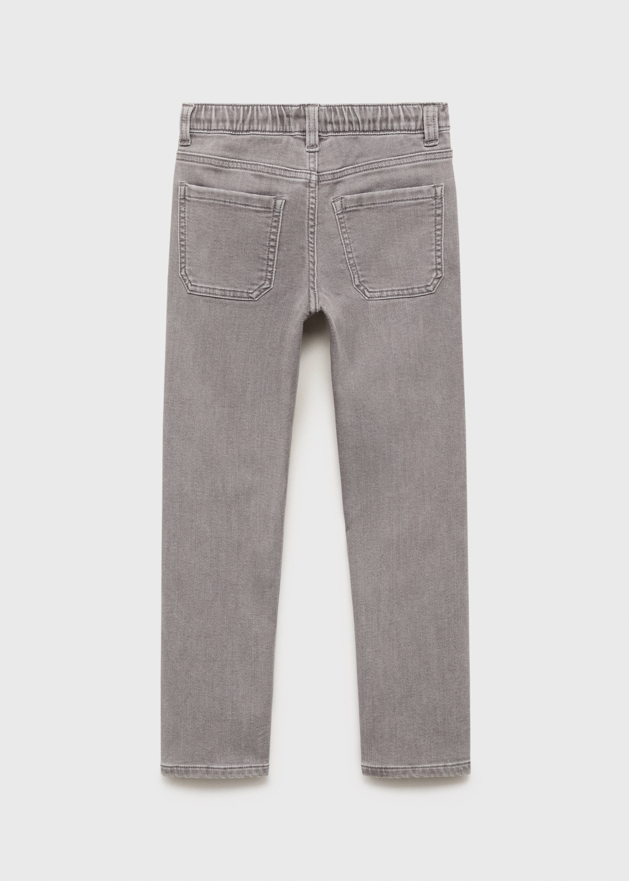 Comfy jeans with drawstring - Reverse of the article