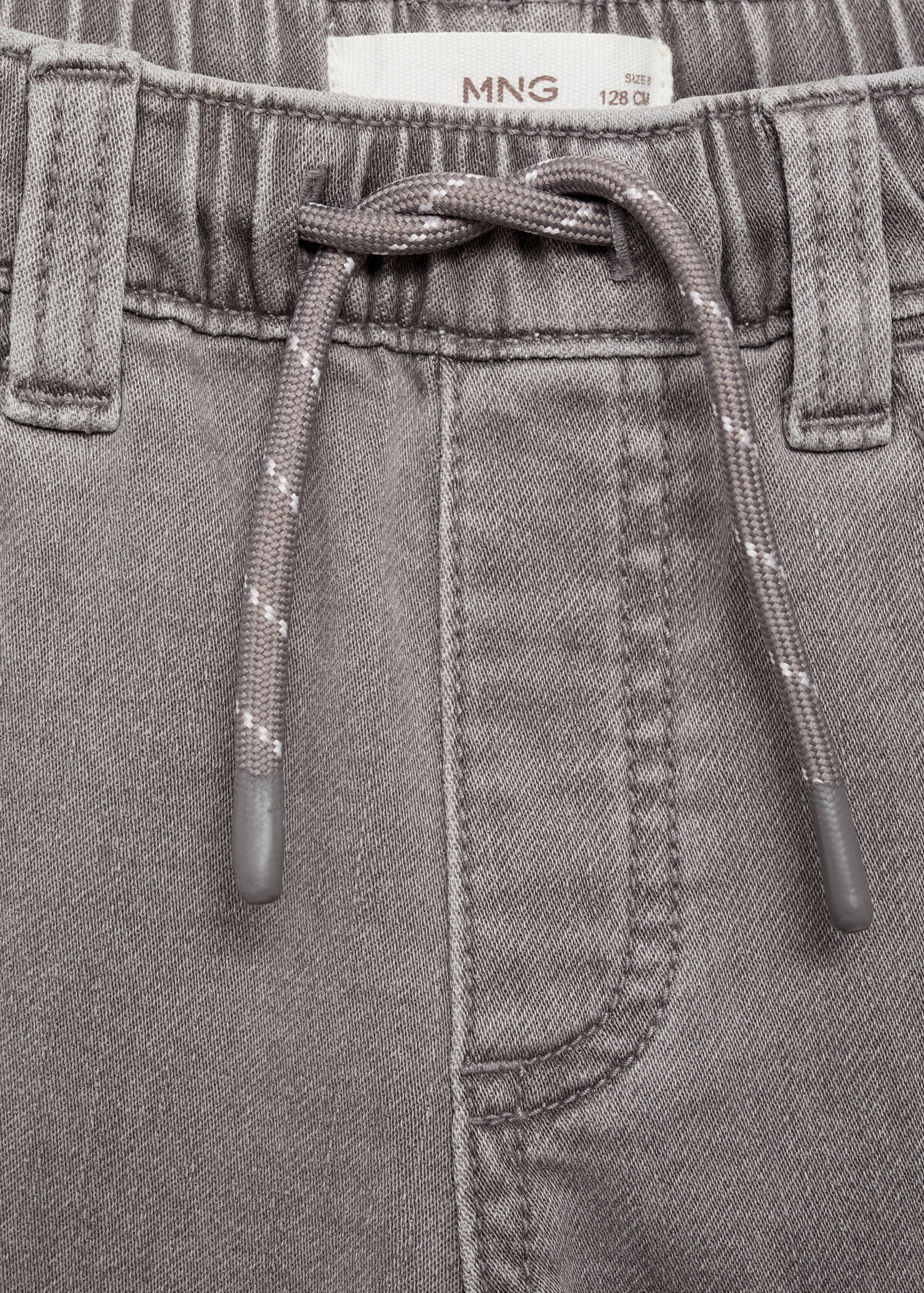 Comfy jeans with drawstring - Details of the article 0