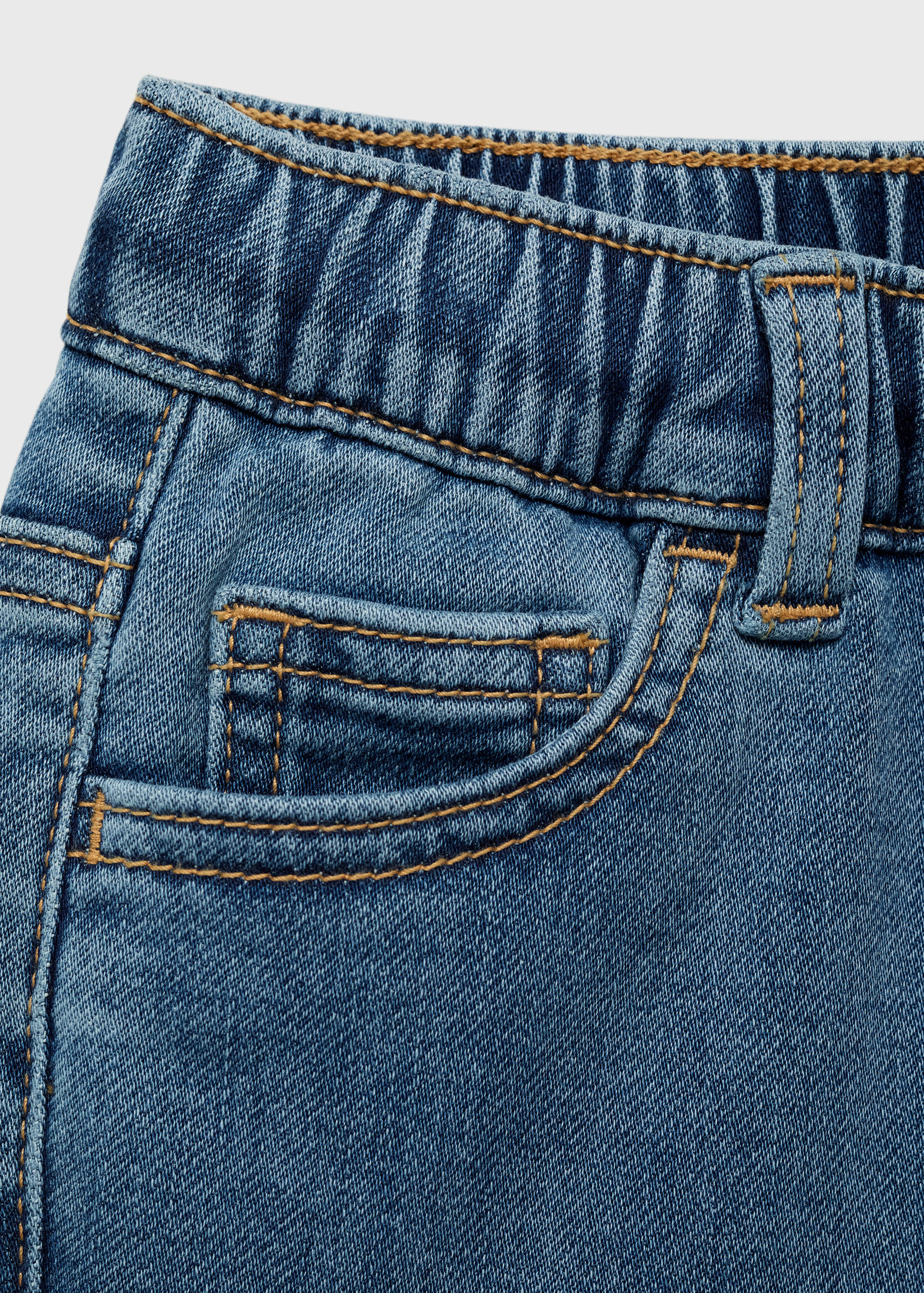 Comfy jeans with drawstring - Details of the article 0