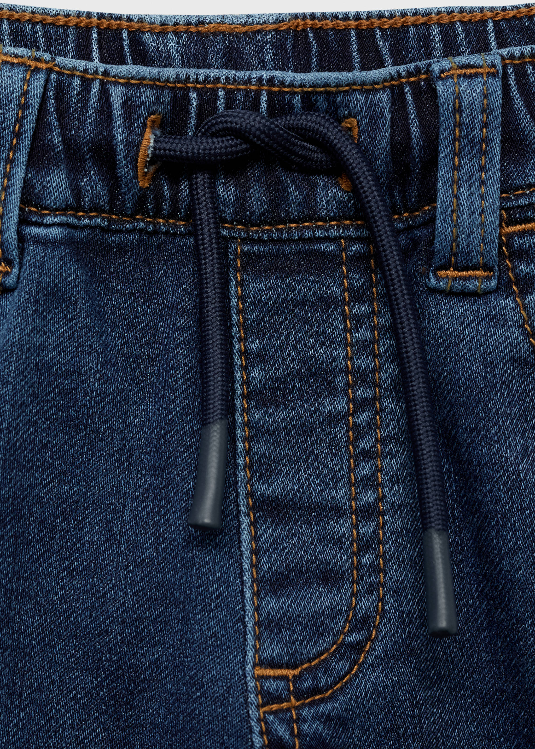 Comfy jeans with drawstring - Details of the article 0