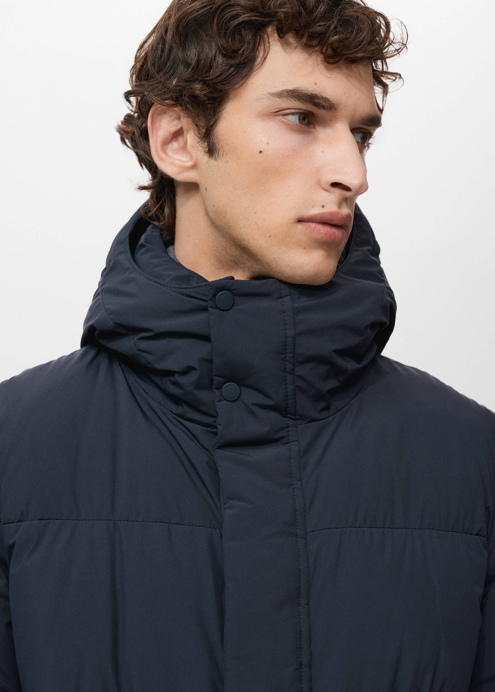 Anorak long matelassé résistant à l’eau - Détail de l'article 1