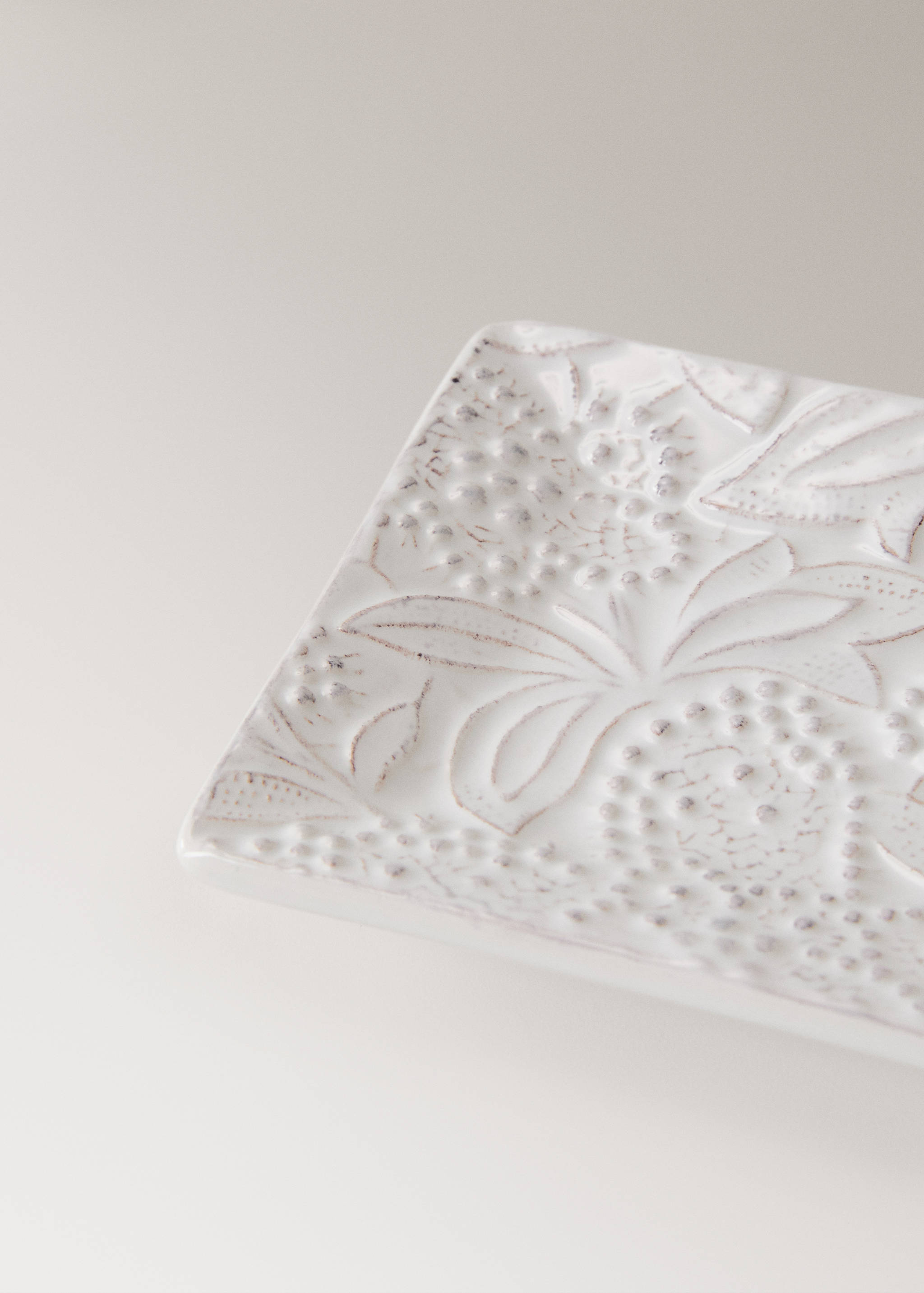 Релефна сапунерка с принт - Данни за артикула 1