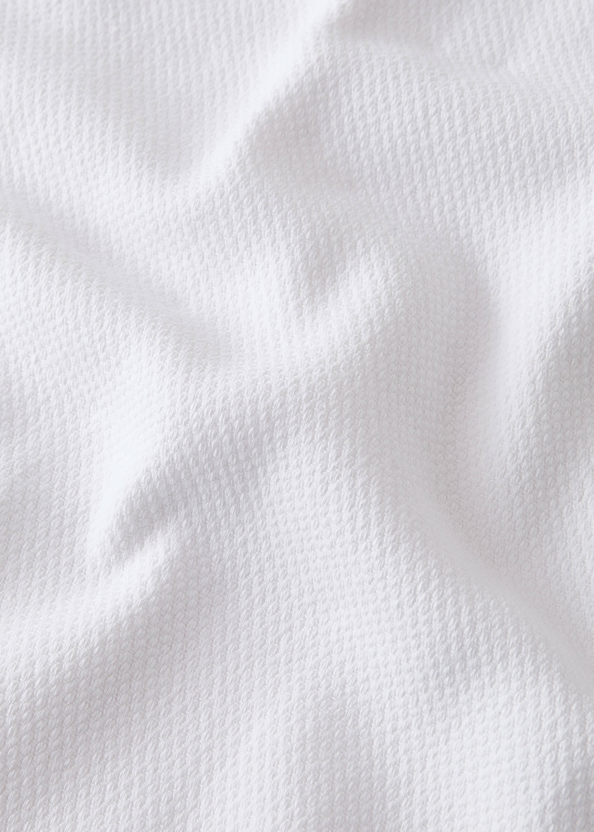 Cotton bedspread with hem finish for 130/150 cm bed - Details of the article 2