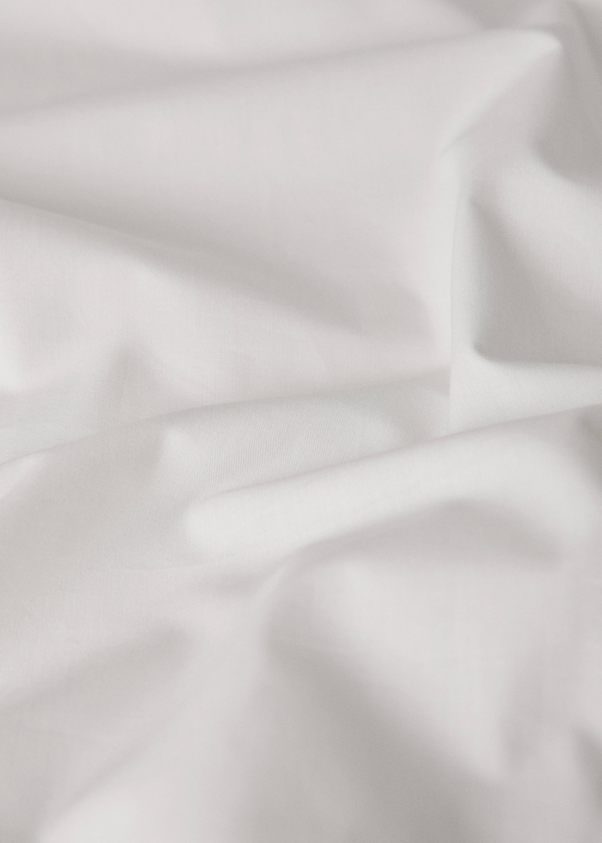 Percale cotton fitted sheet for 150/160 cm bed - Details of the article 2