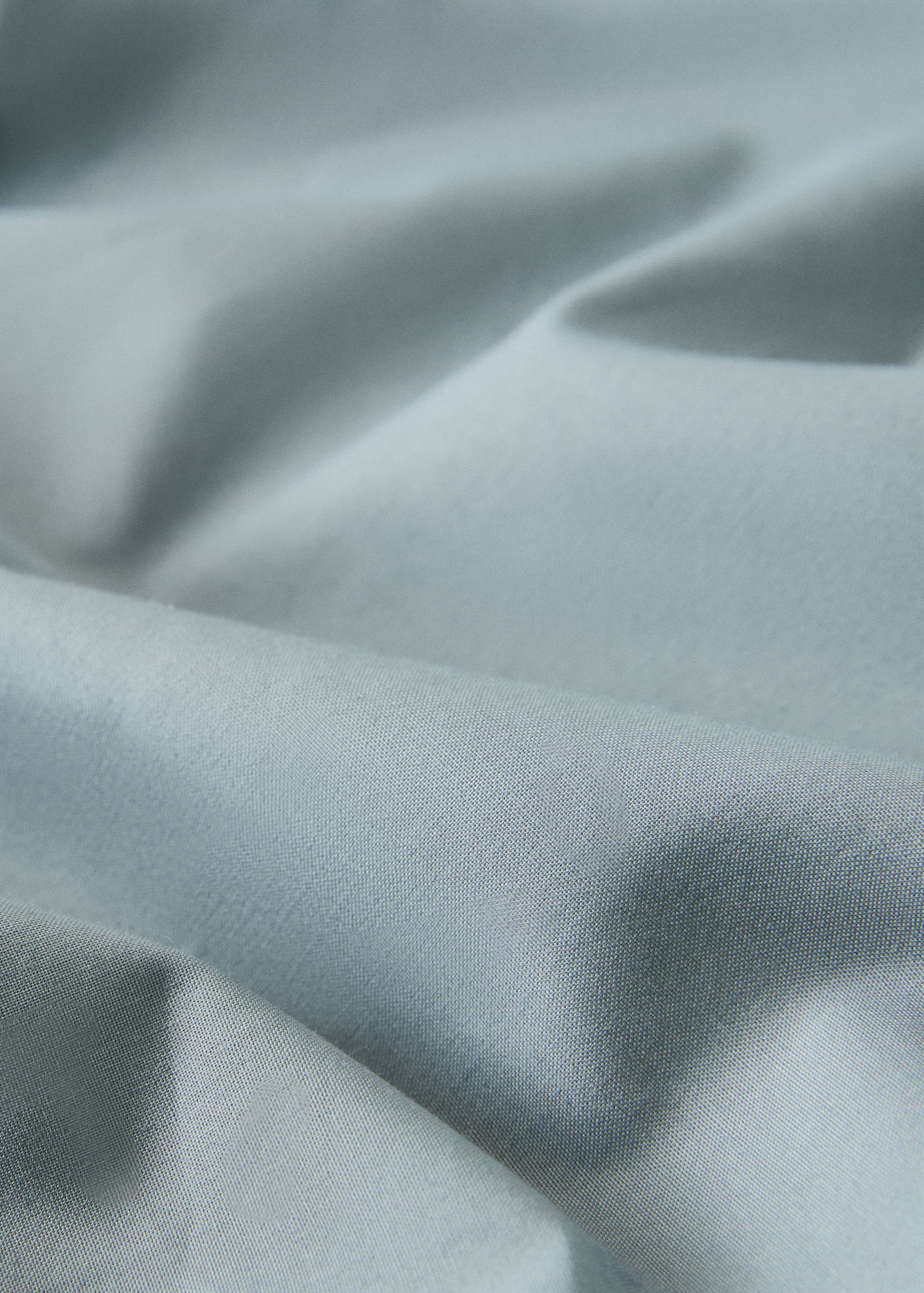 Percale cotton fitted sheet for 150/160 cm bed - Details of the article 2