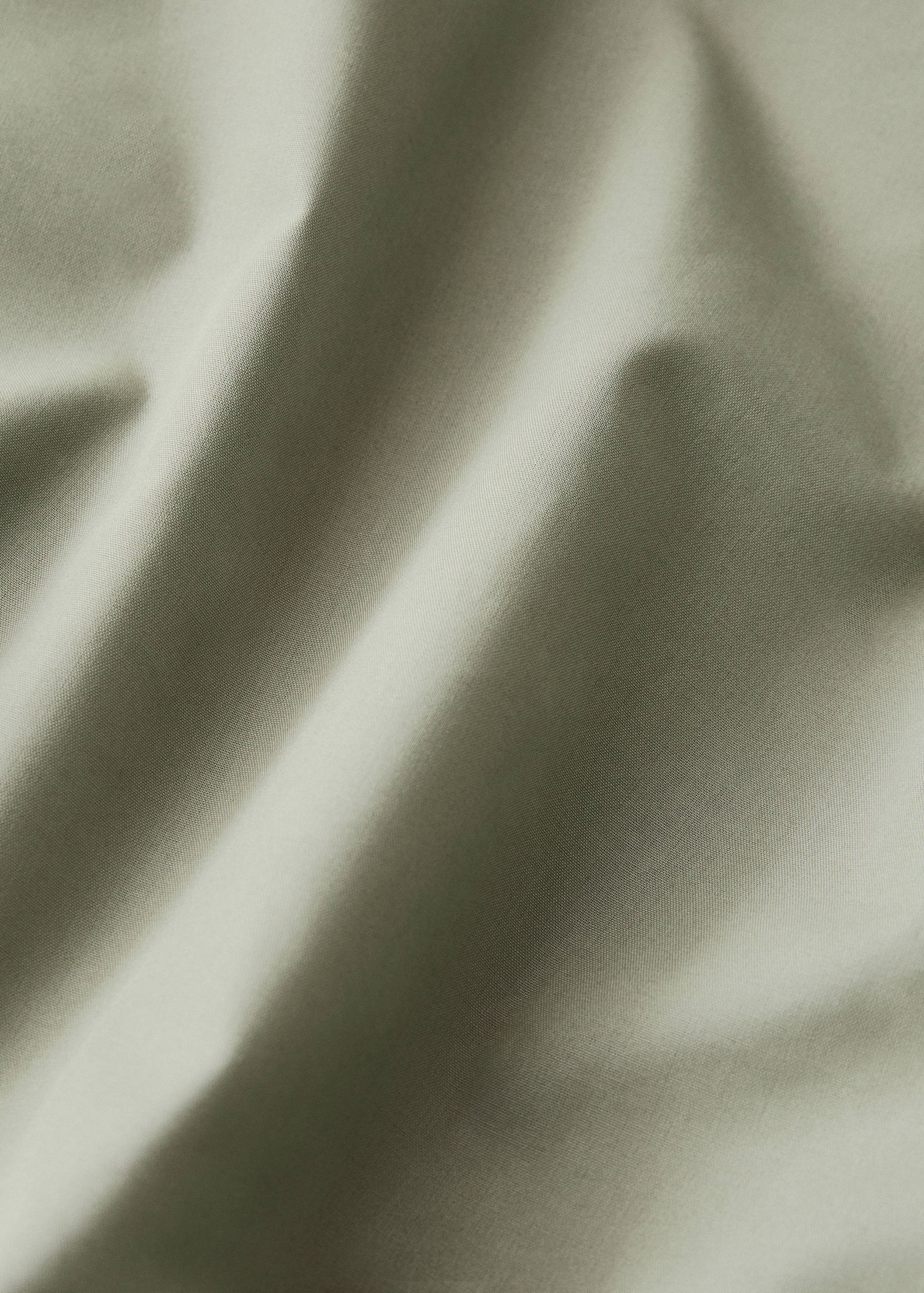 Percale cotton fitted sheet for 135/140 cm bed - Details of the article 2