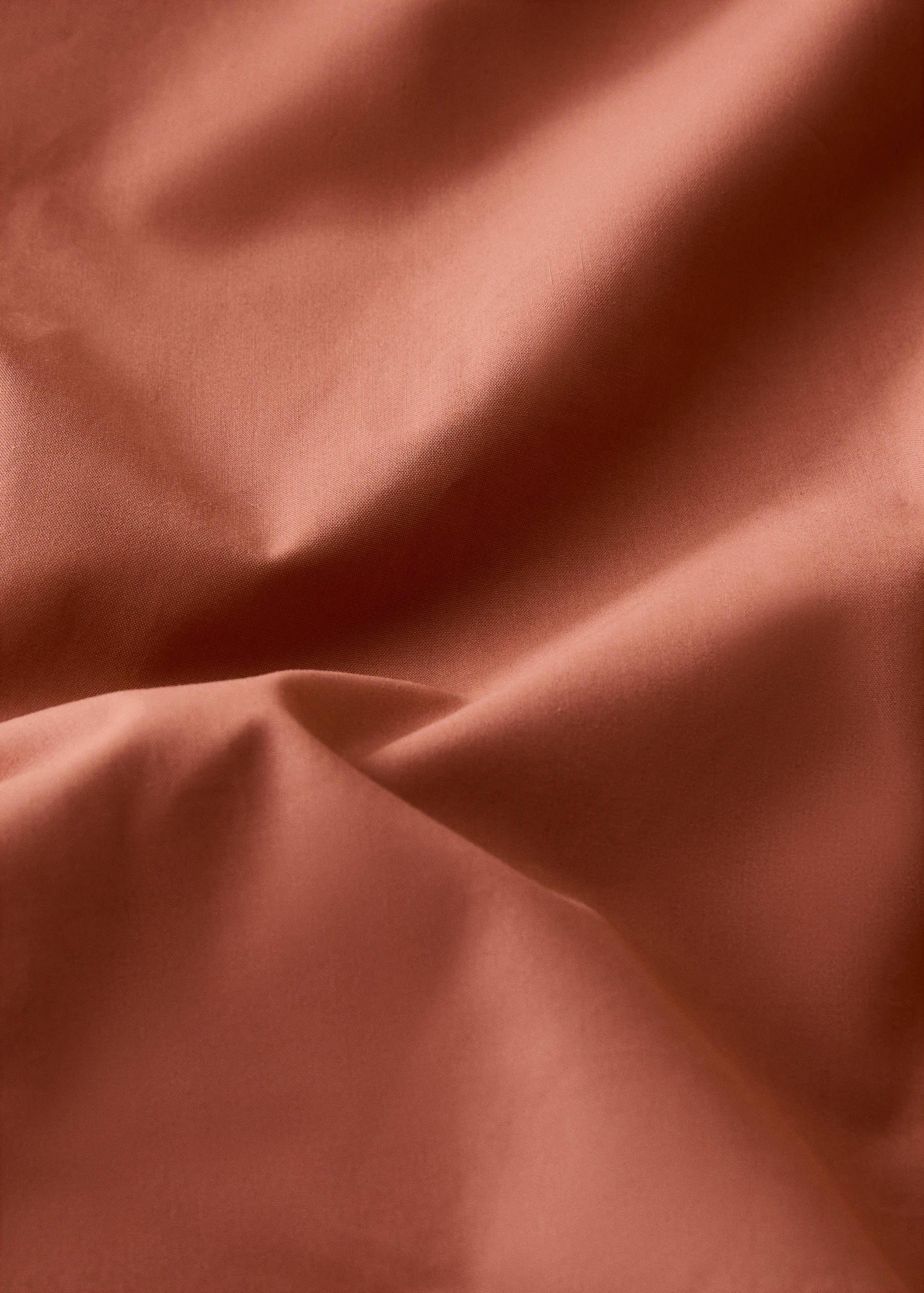 Percale cotton fitted sheet for 135/140 cm bed - Details of the article 2