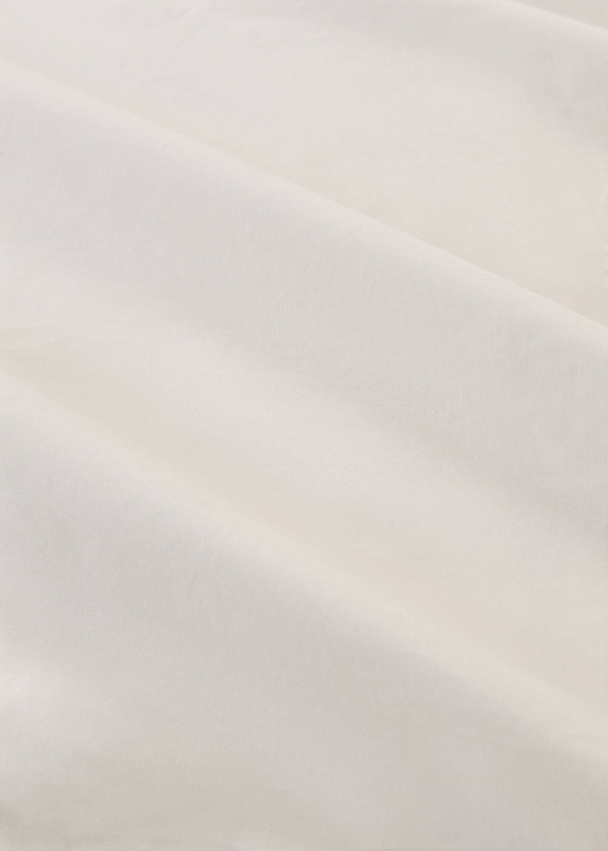 Percale cotton fitted sheet 300 threads for king bed - Details of the article 2