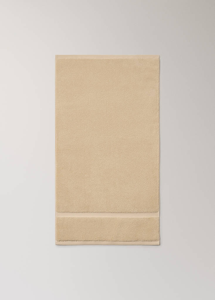 Extra-soft bathroom towel — Beige