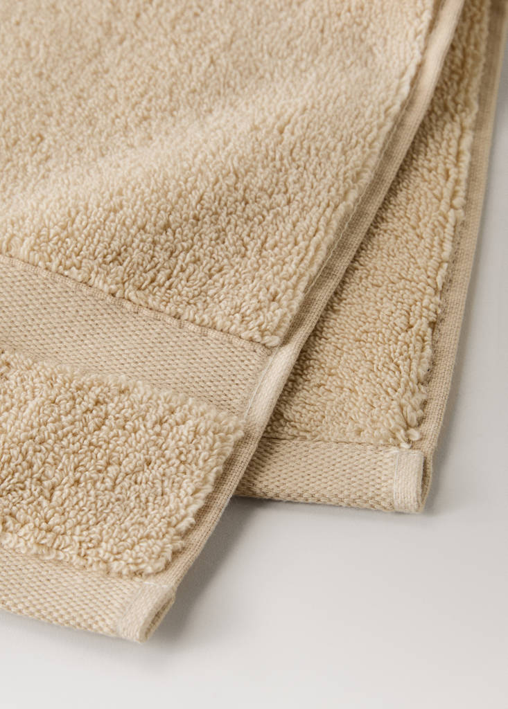 Extra-soft hand towel — Beige