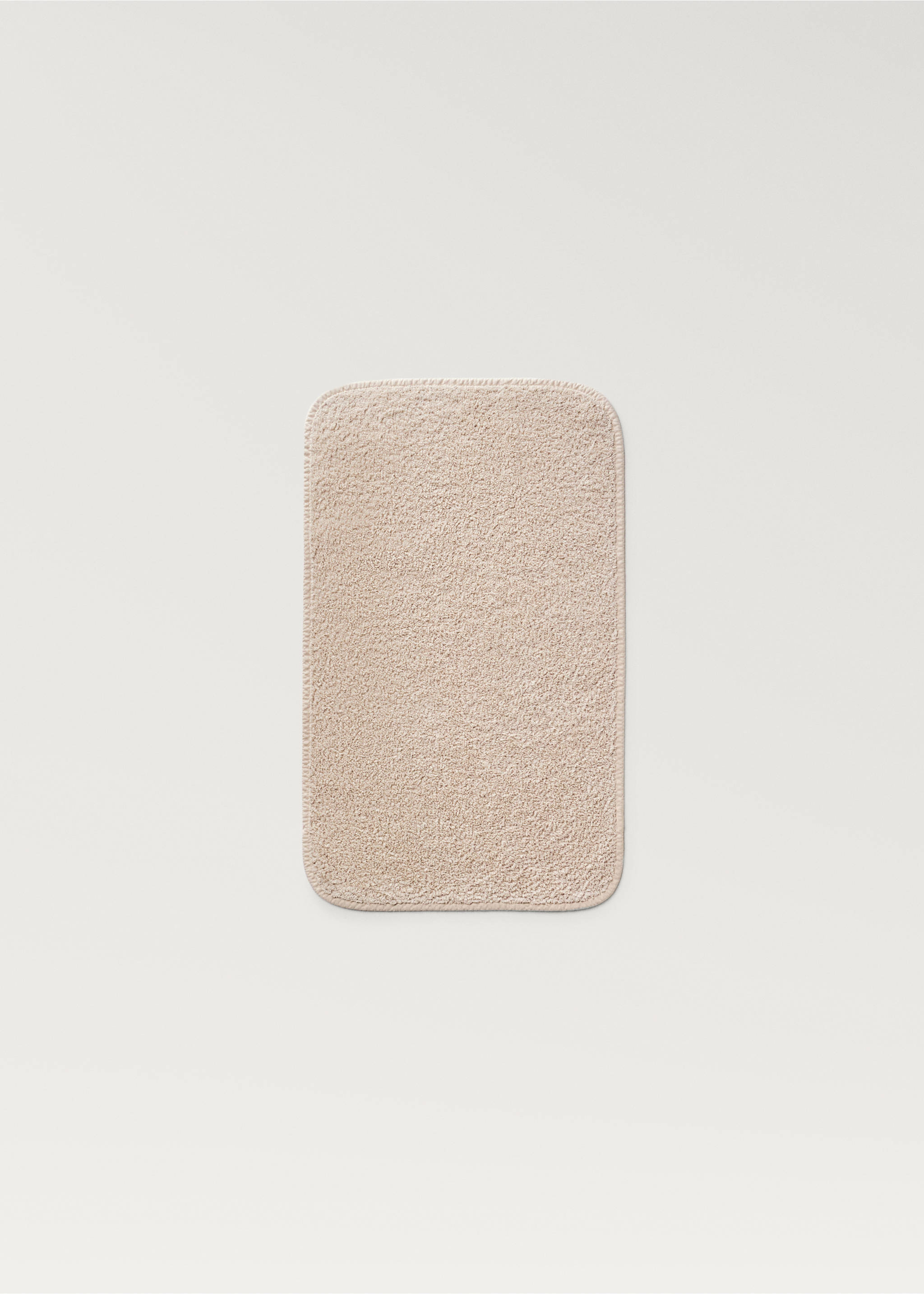 Garment-dyed towel - Details of the article 1, Beige. Ref: 17051560-00.