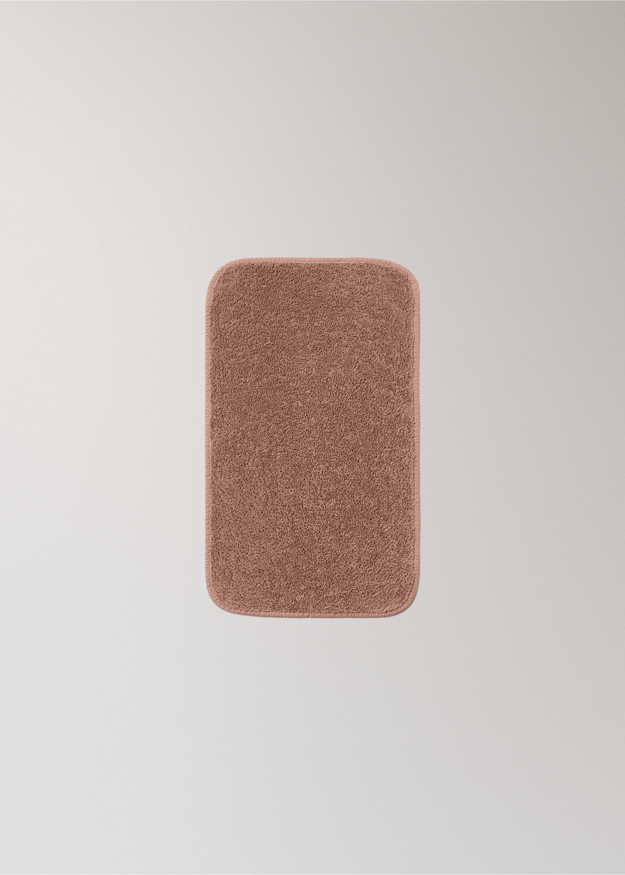 Garment-dyed towel - Details of the article 3, Pink. Ref: 17051560-00.