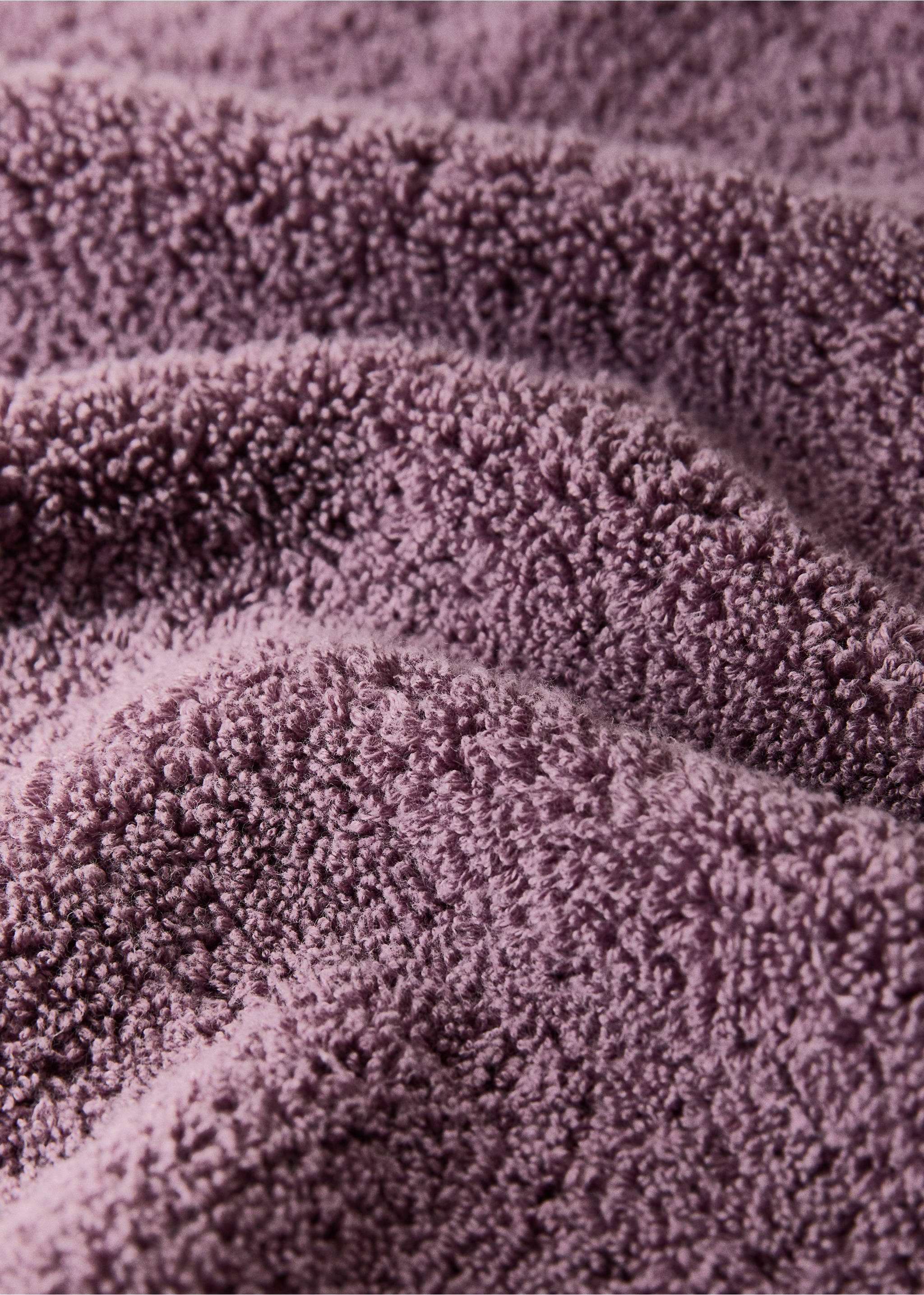 Handduk garment dyed - Detaljer om artikeln 1, Lila. Ref: 17051561-00.