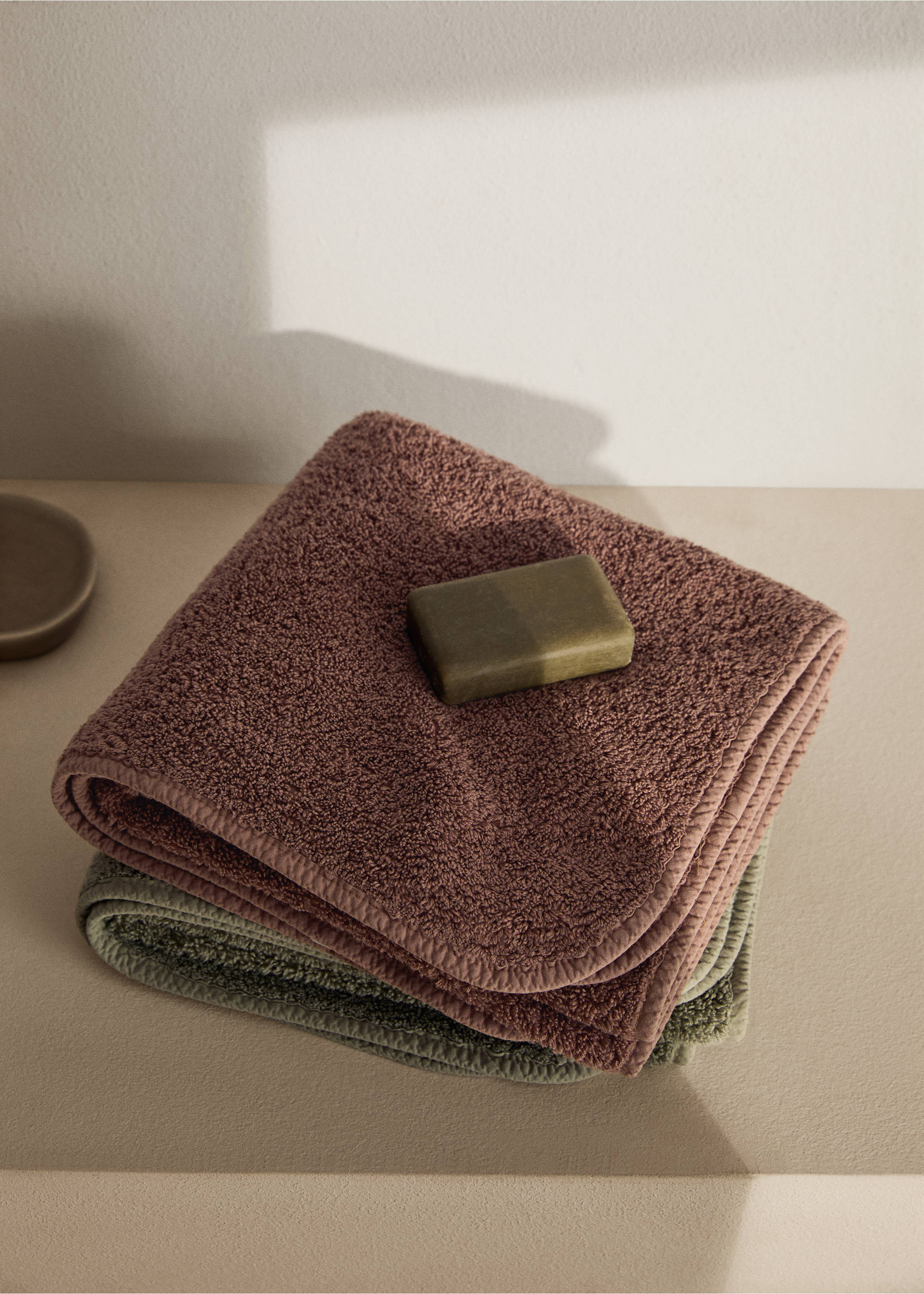 Handduk garment dyed - Allmän bild, Rosa. Ref: 17051561-00.