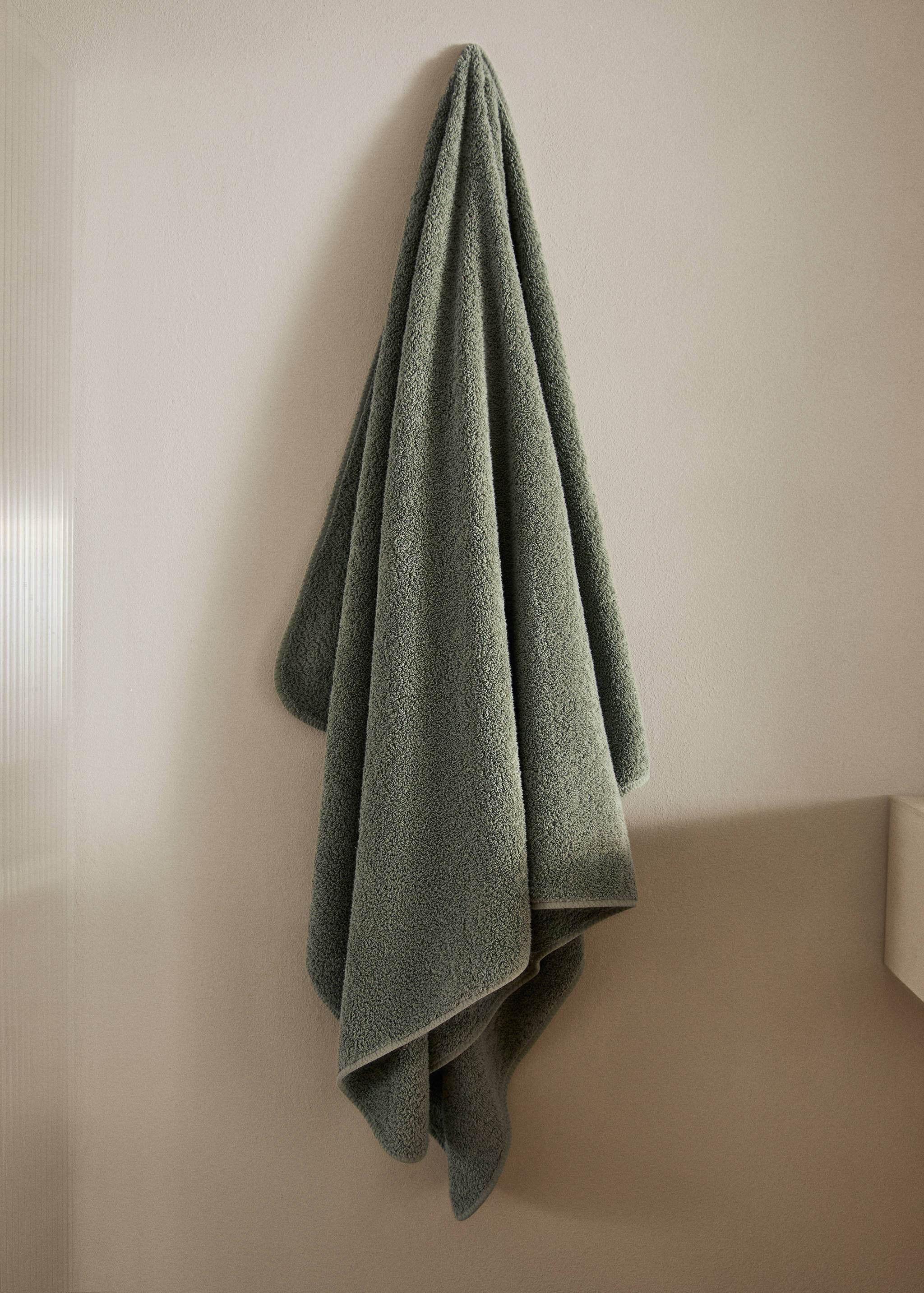 Garment-dyed bath towel - General plane