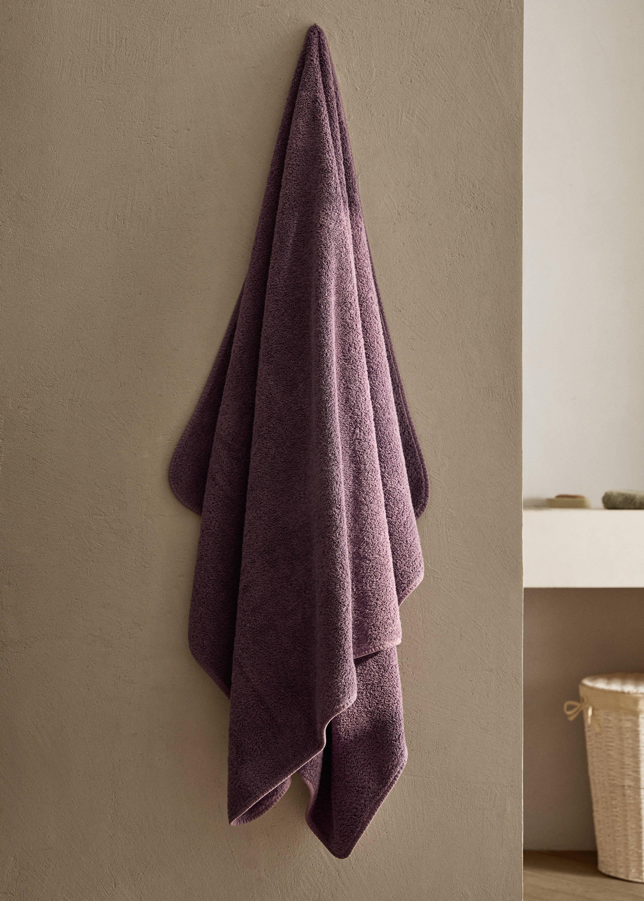 Garment-dyed bath towel - General plane