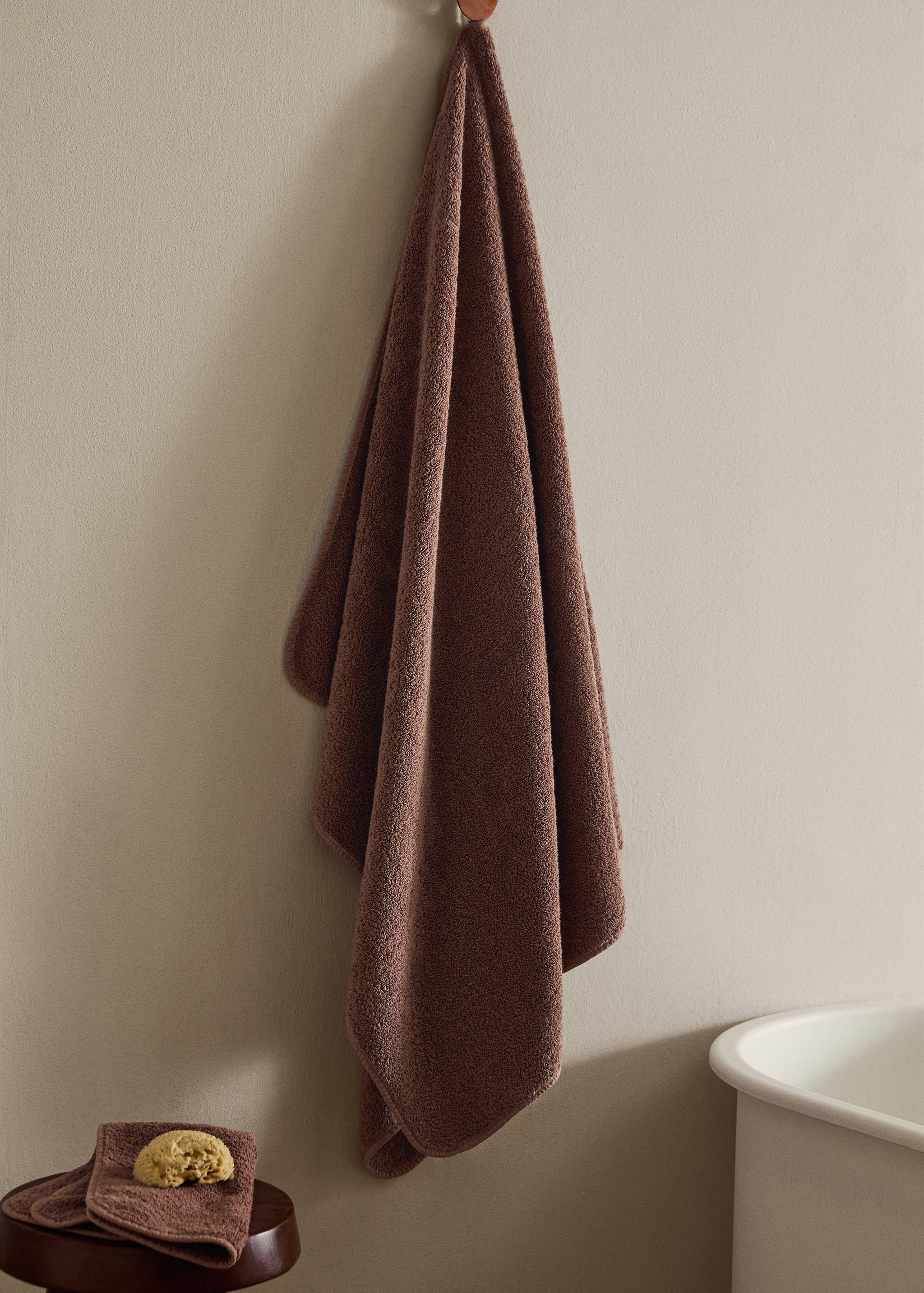 Garment-dyed bath towel - General plane