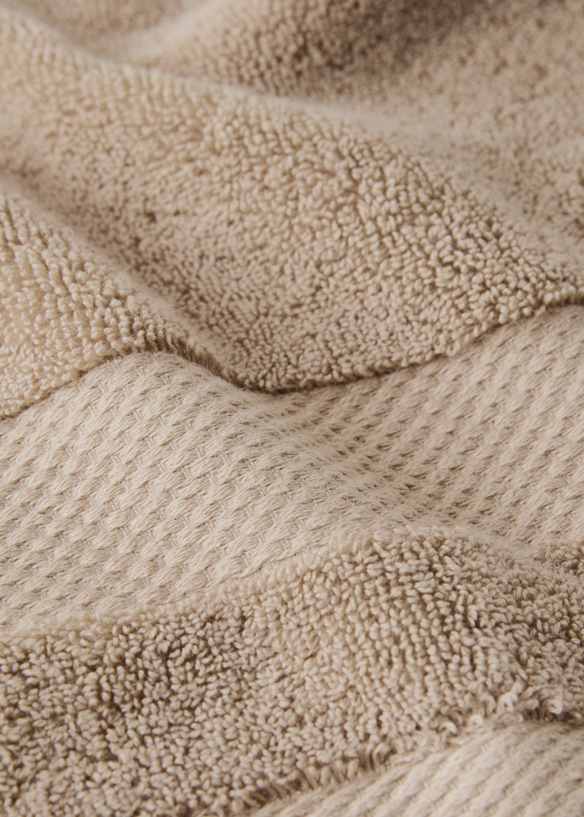Extra-soft cotton face towel - Details of the article 1